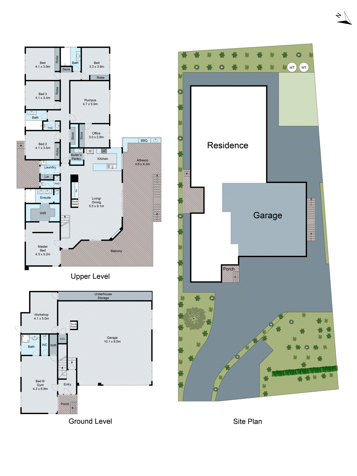 9-11 Mosman Way, Highton VIC 3216 - Floorplan