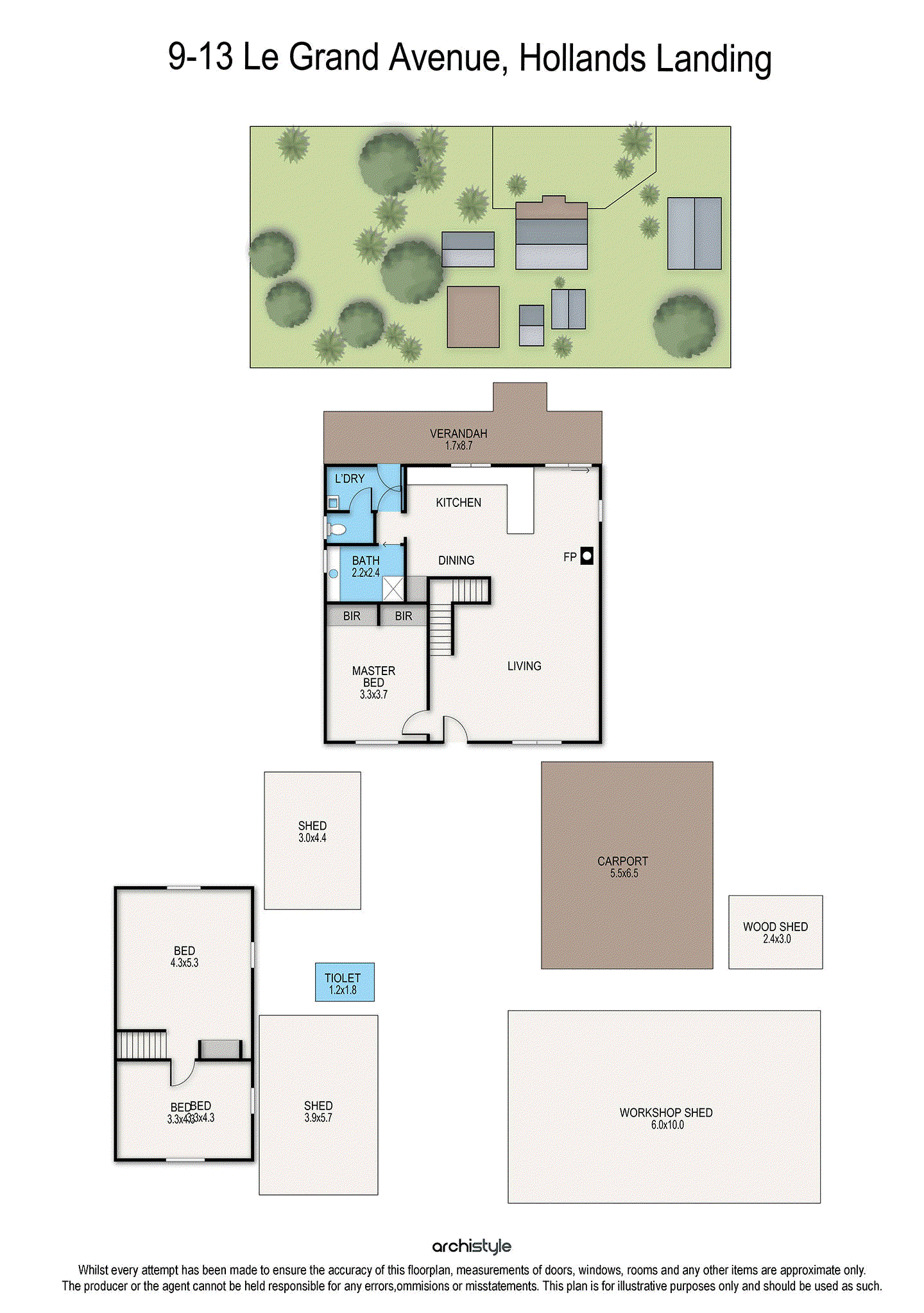 9-13 Le Grand Avenue, Hollands&nbsp;Landing