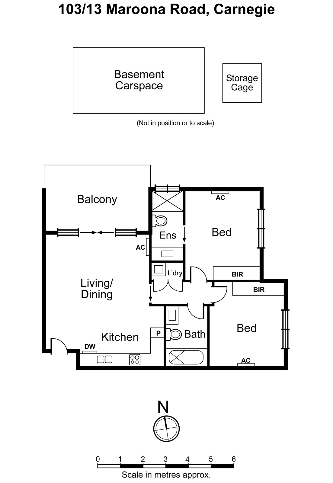9  /13 (Unit 103) Maroona Road, Carnegie VIC 3163 - Floorplan