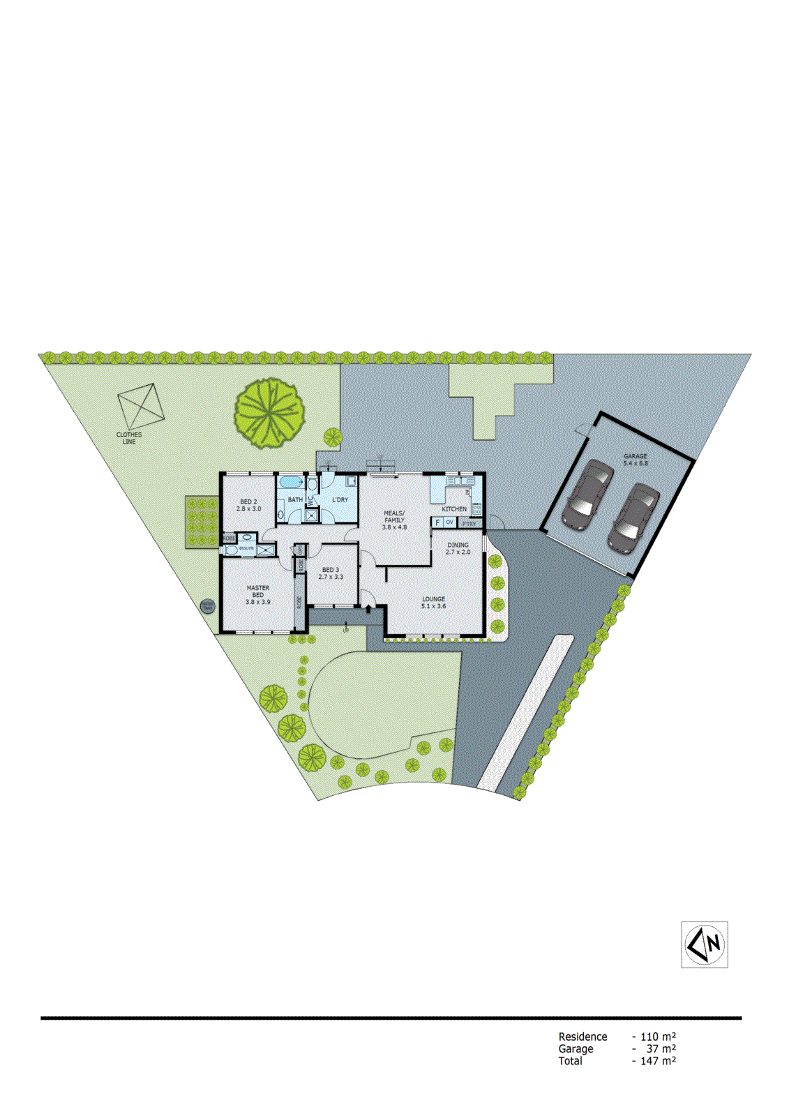 9 Abbottswood Close, Dingley Village VIC 3172 - Floorplan