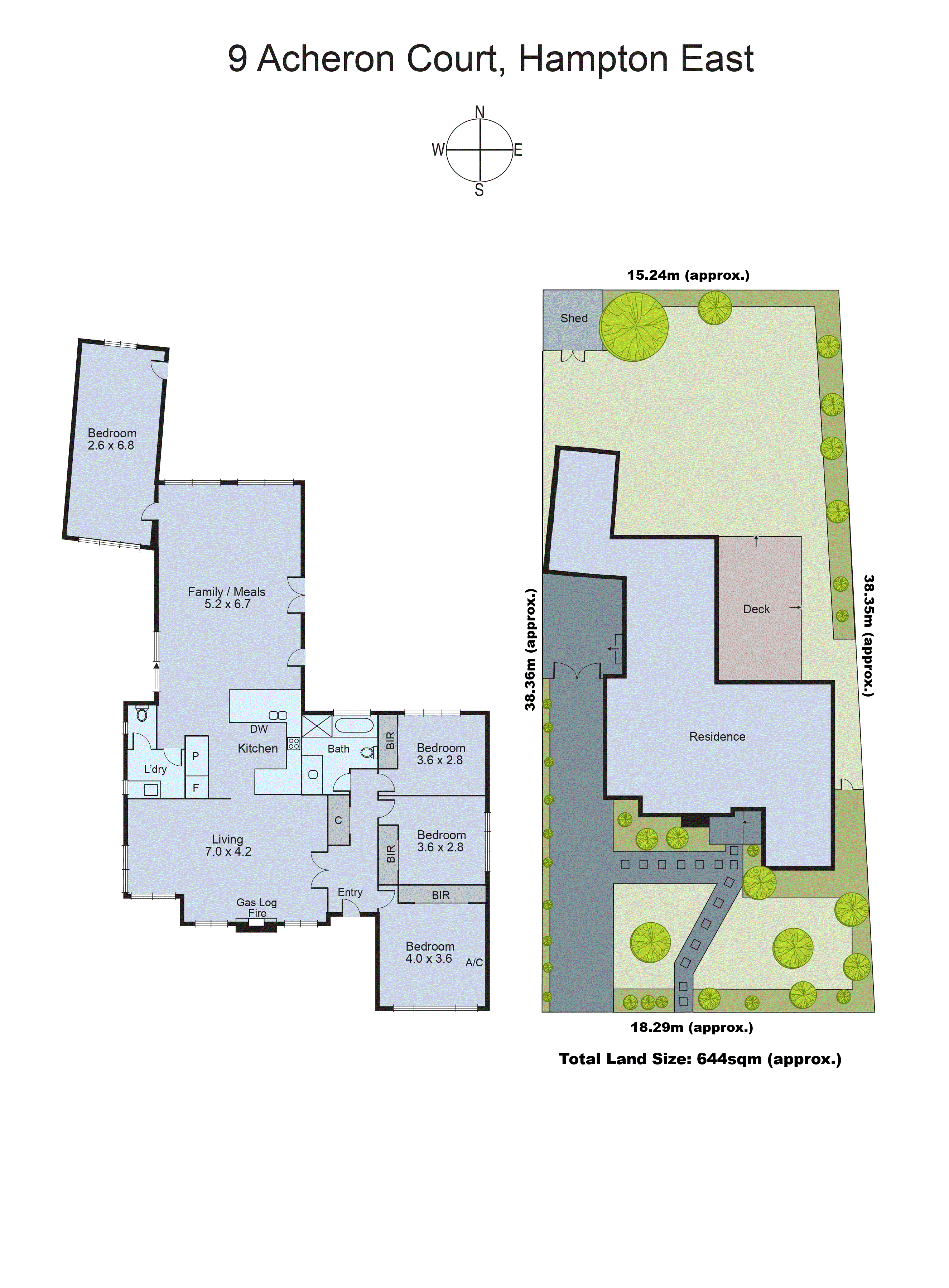 9 Acheron Court, Hampton East VIC 3188 - Floorplan