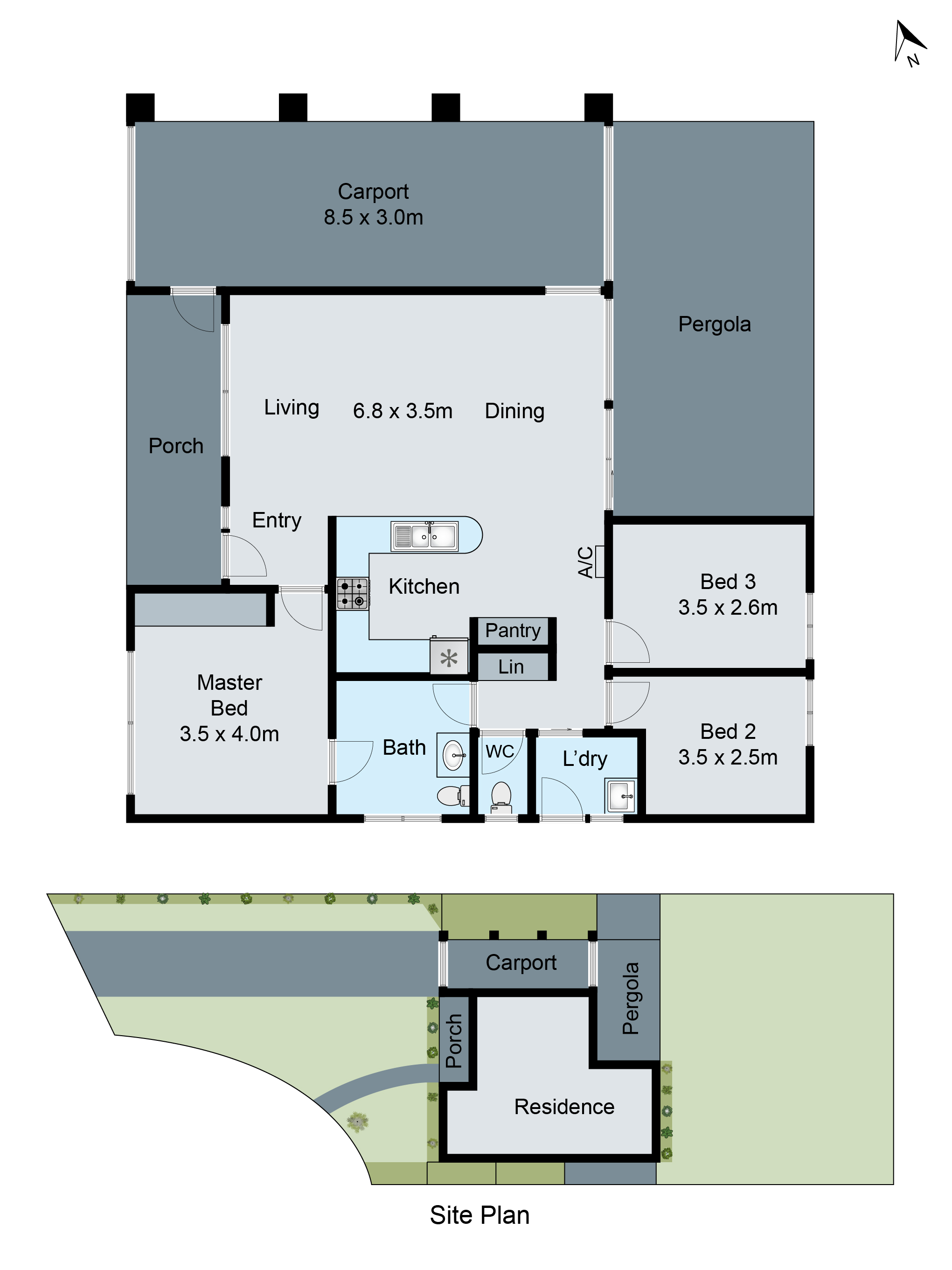 9 Aitken Court, ST ALBANS PARK VIC 3219 - Floorplan