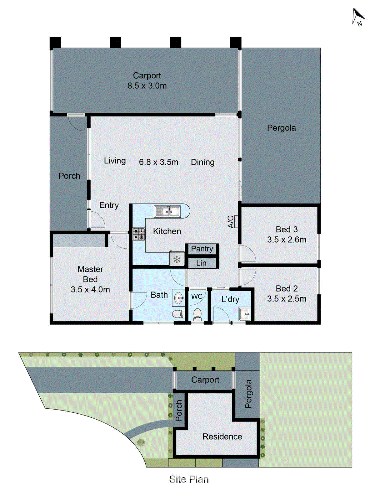 9 Aitken Court, St Albans Park VIC 3219 - Floorplan