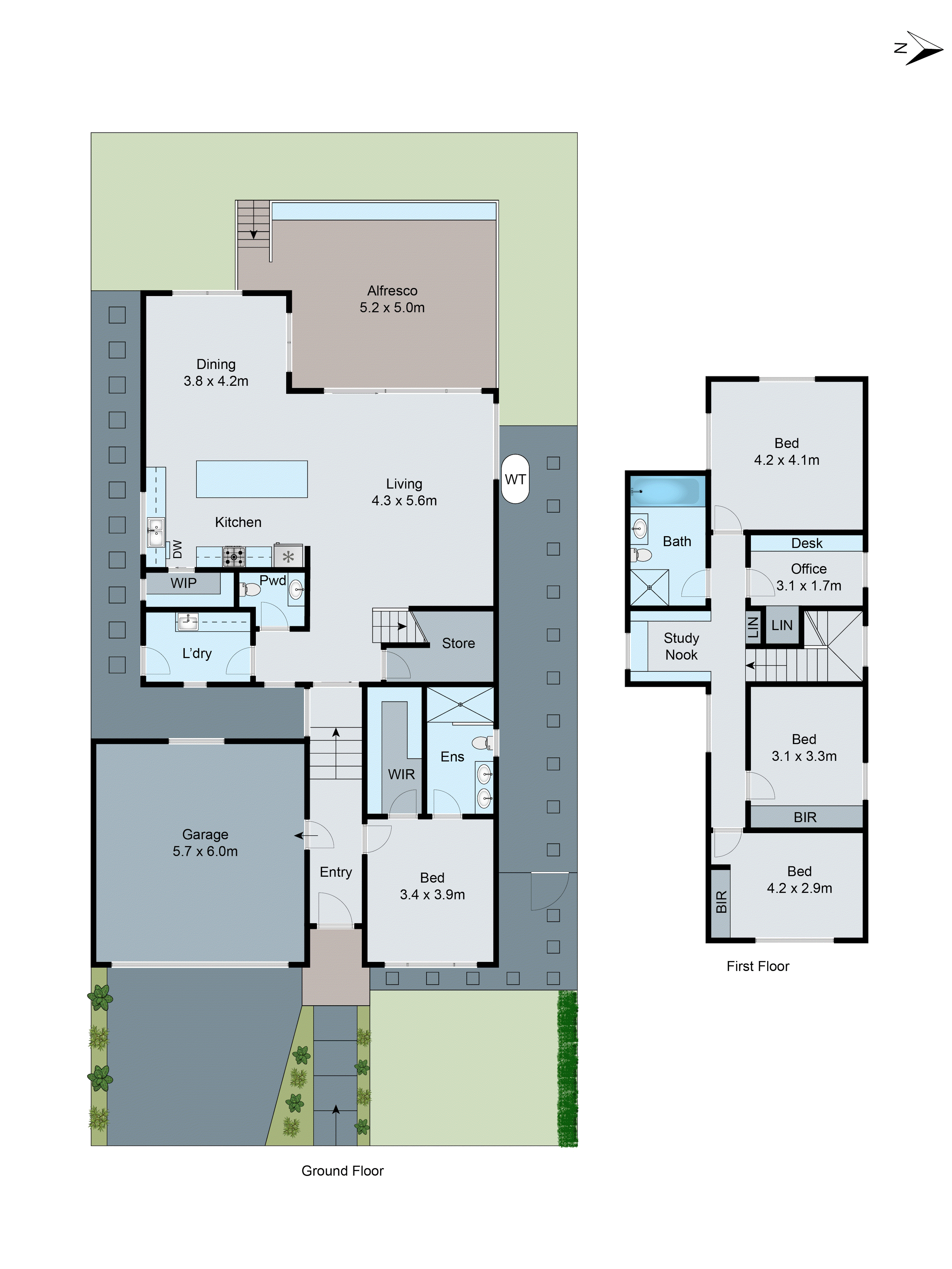 9 Aitkenside Avenue, Highton VIC 3216 - Floorplan