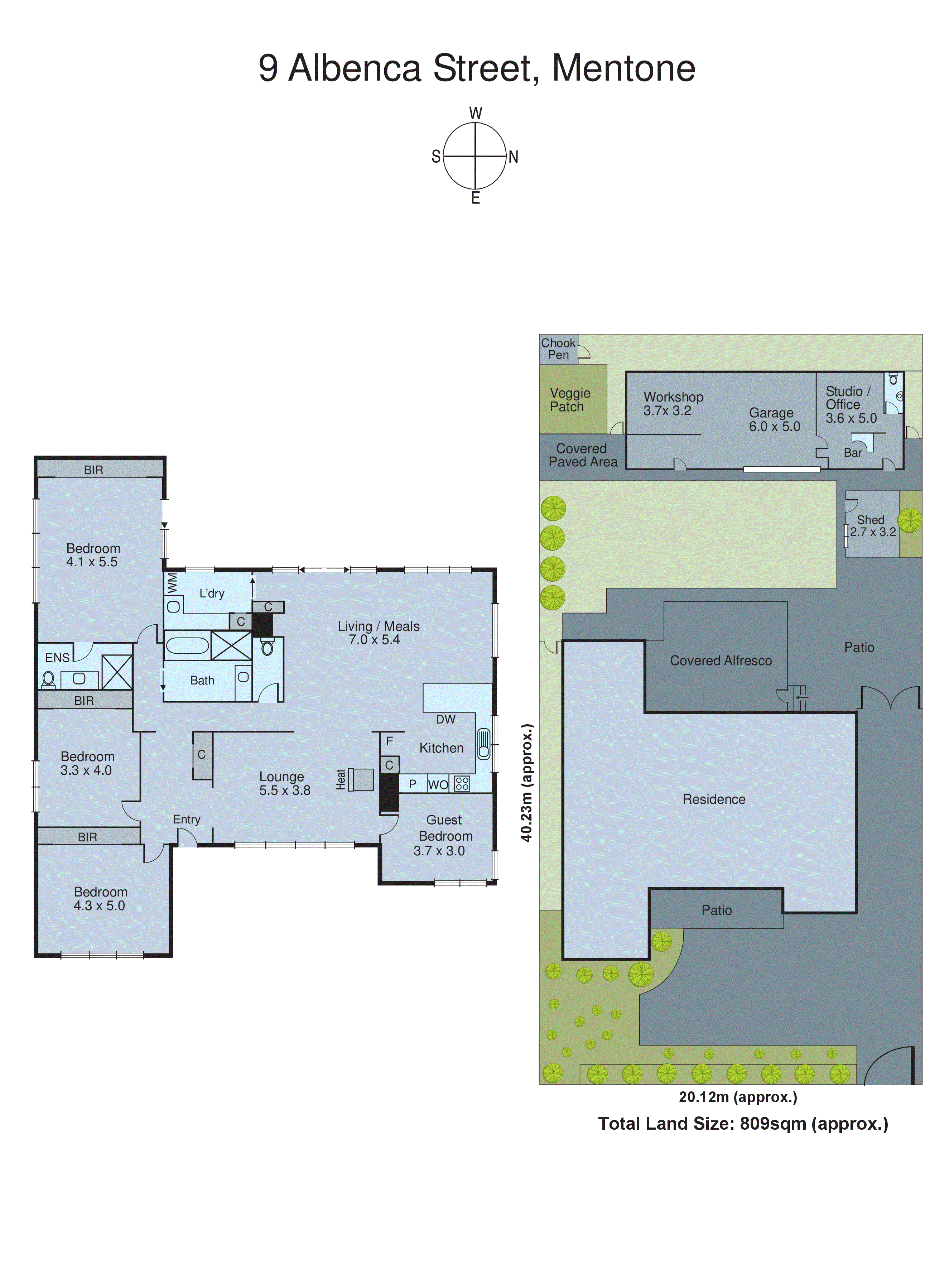 9 Albenca Street, Mentone VIC 3194 - Floorplan