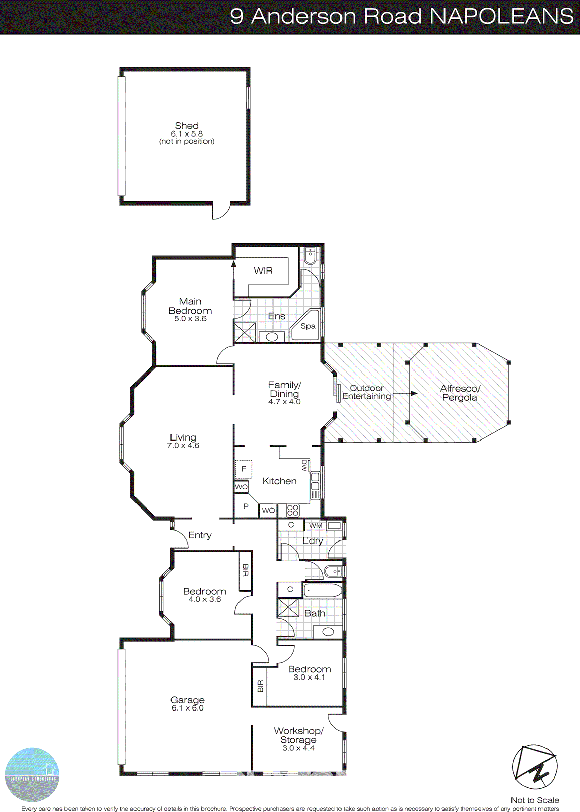 9 Andersons Road, Napoleons VIC 3352 - Floorplan