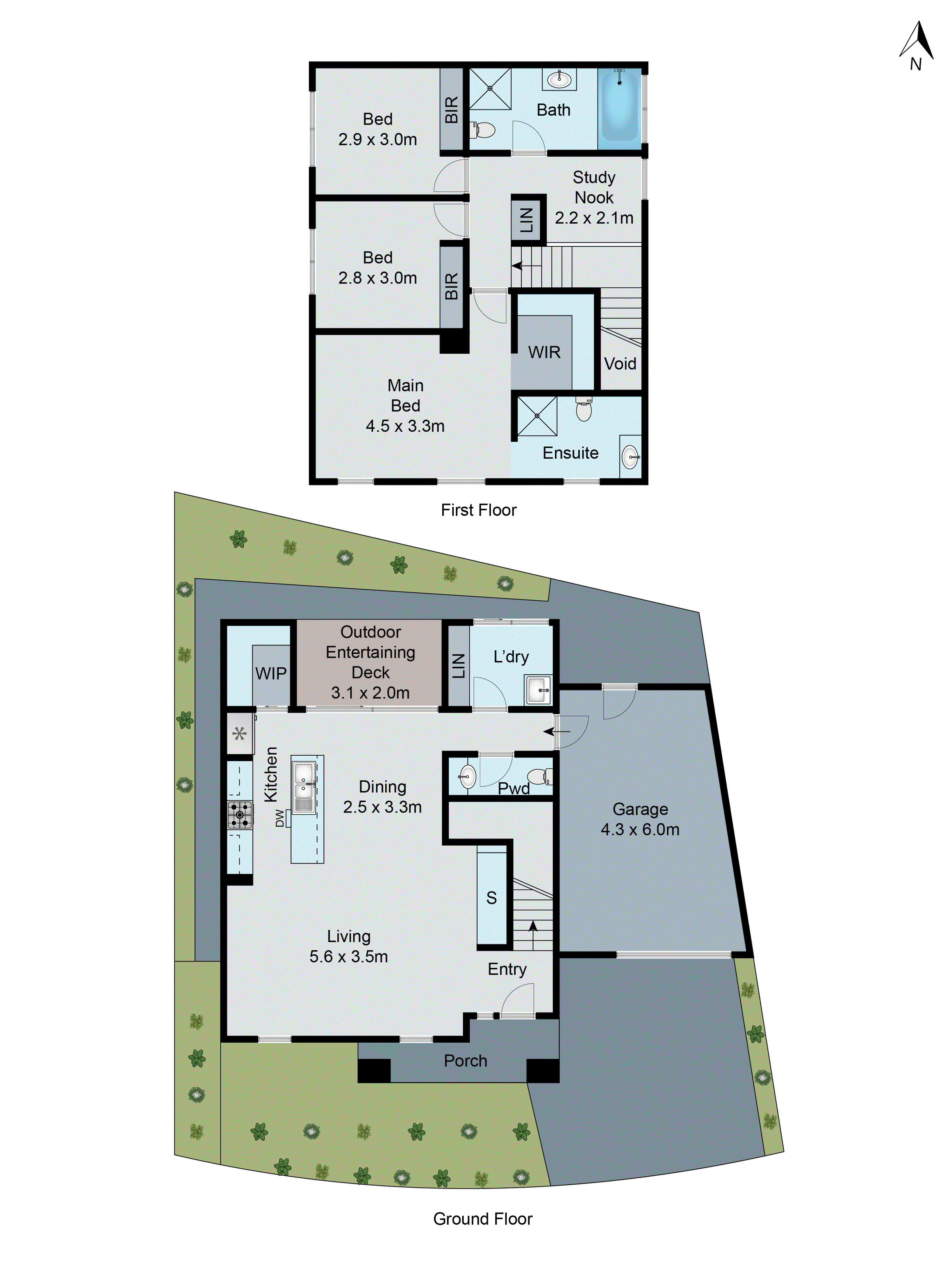 9 Arbour Grove, Belmont VIC 3216 - Floorplan
