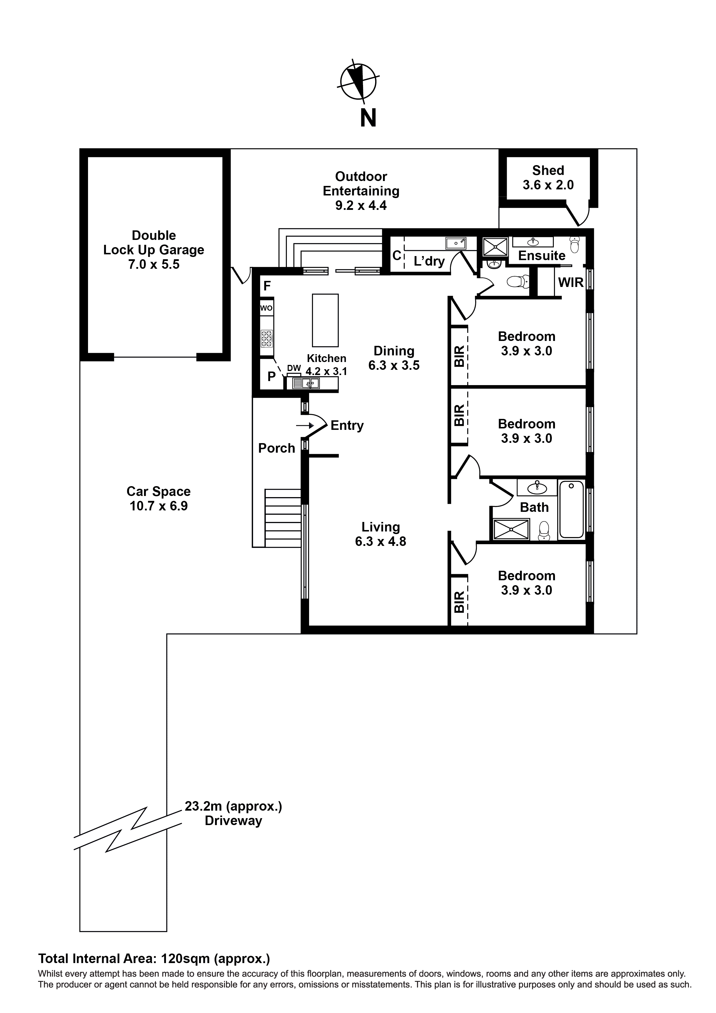 9 Babb Street, Maidstone VIC 3012 - Floorplan