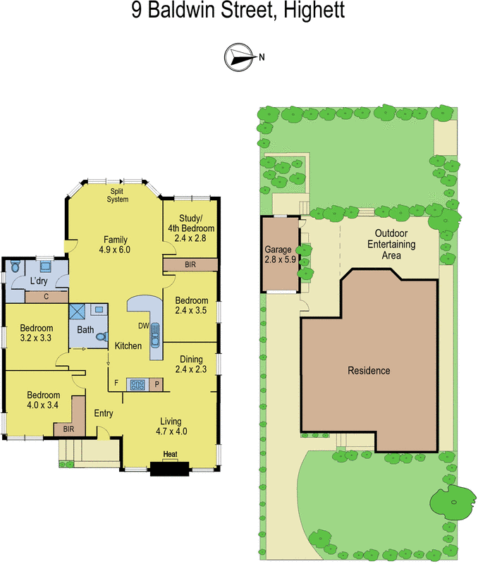 9 Baldwin Street, Highett VIC 3190 - Floorplan
