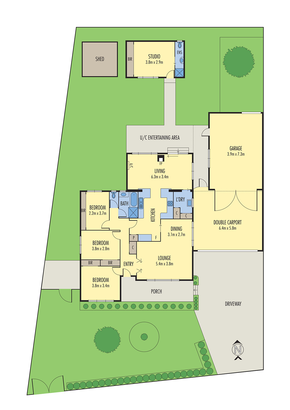 9 Bellerive Avenue, Mount Waverley VIC 3149 - Floorplan