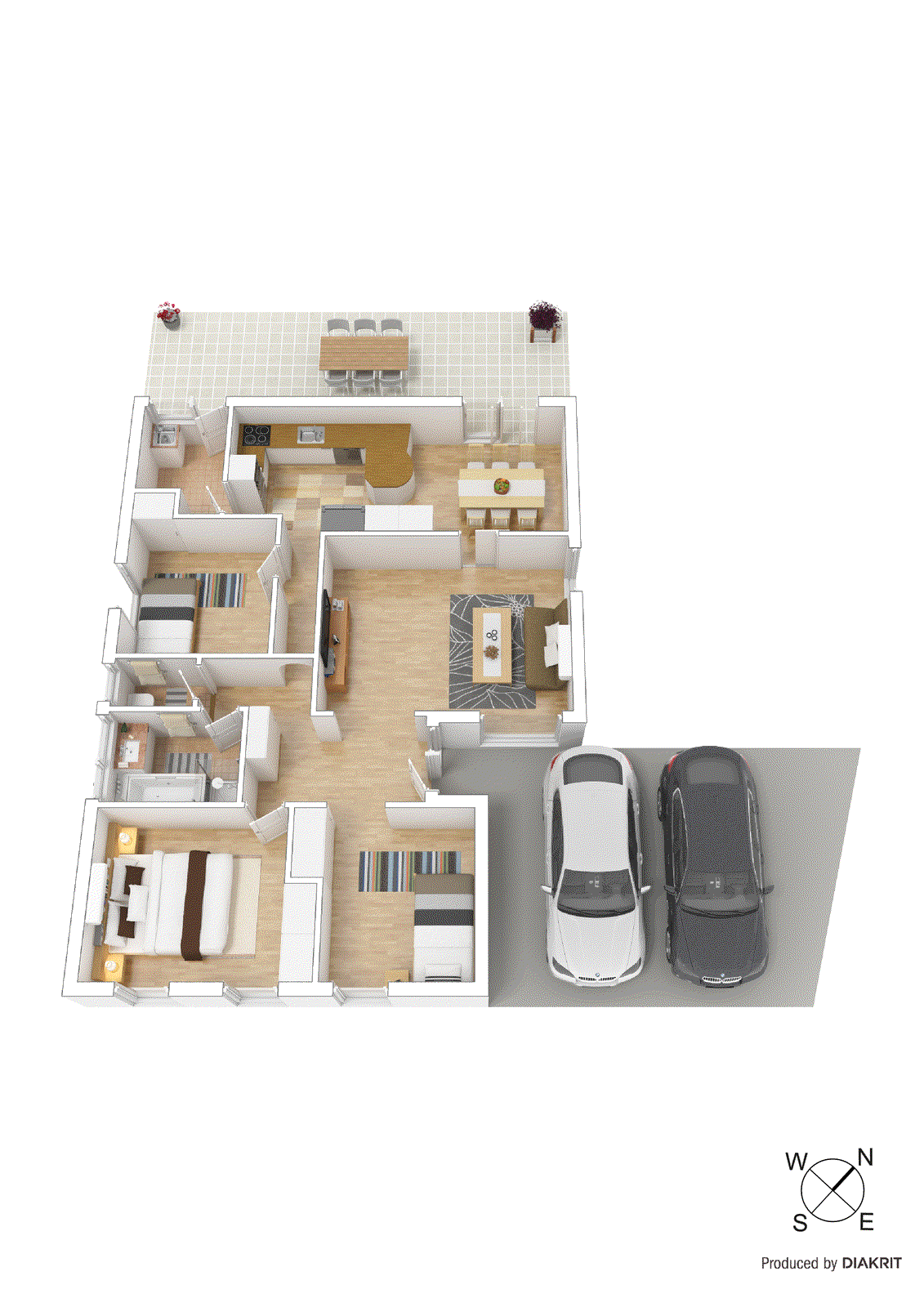 9 Benjamin Court, Clarinda VIC 3169 - Floorplan