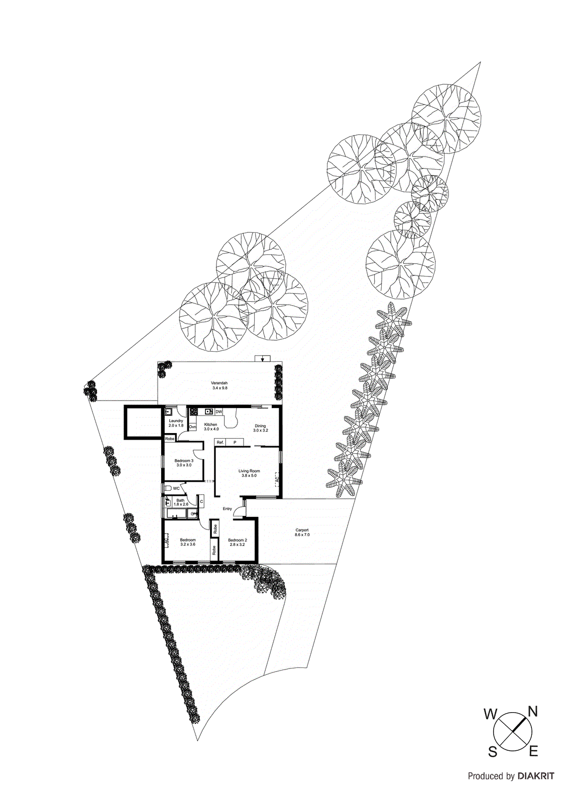 9 Benjamin Court, Clarinda VIC 3169 - Floorplan
