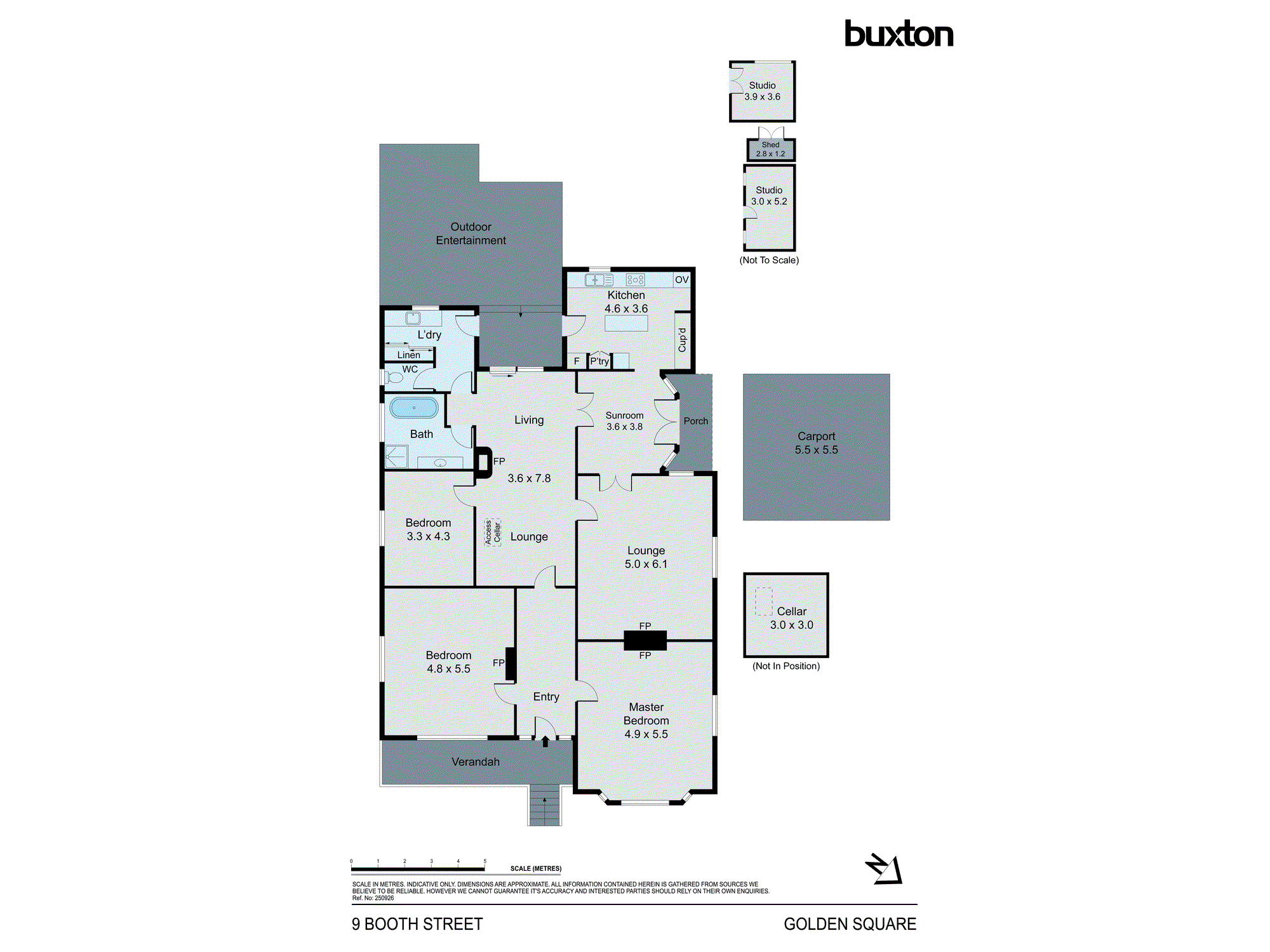 9 Booth Street, Golden Square VIC 3555 - Floorplan