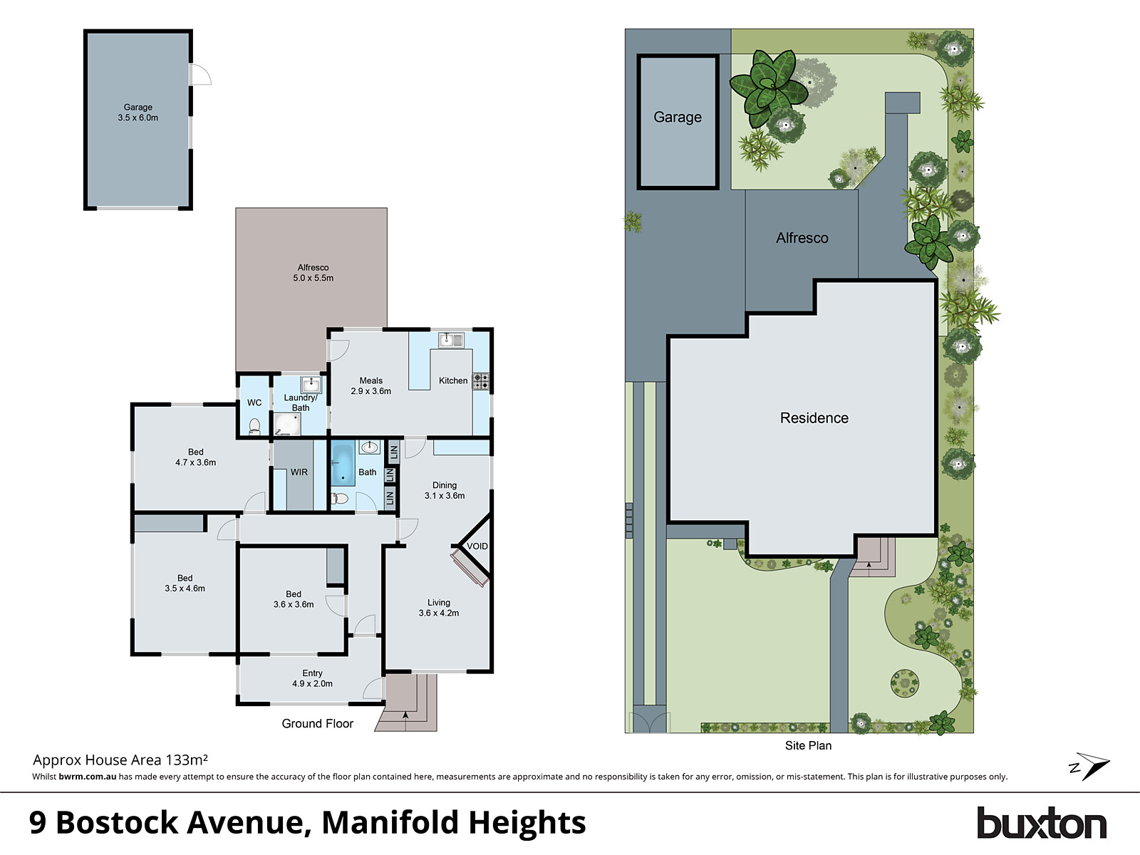 9 Bostock Avenue, Manifold Heights VIC 3218 - Floorplan