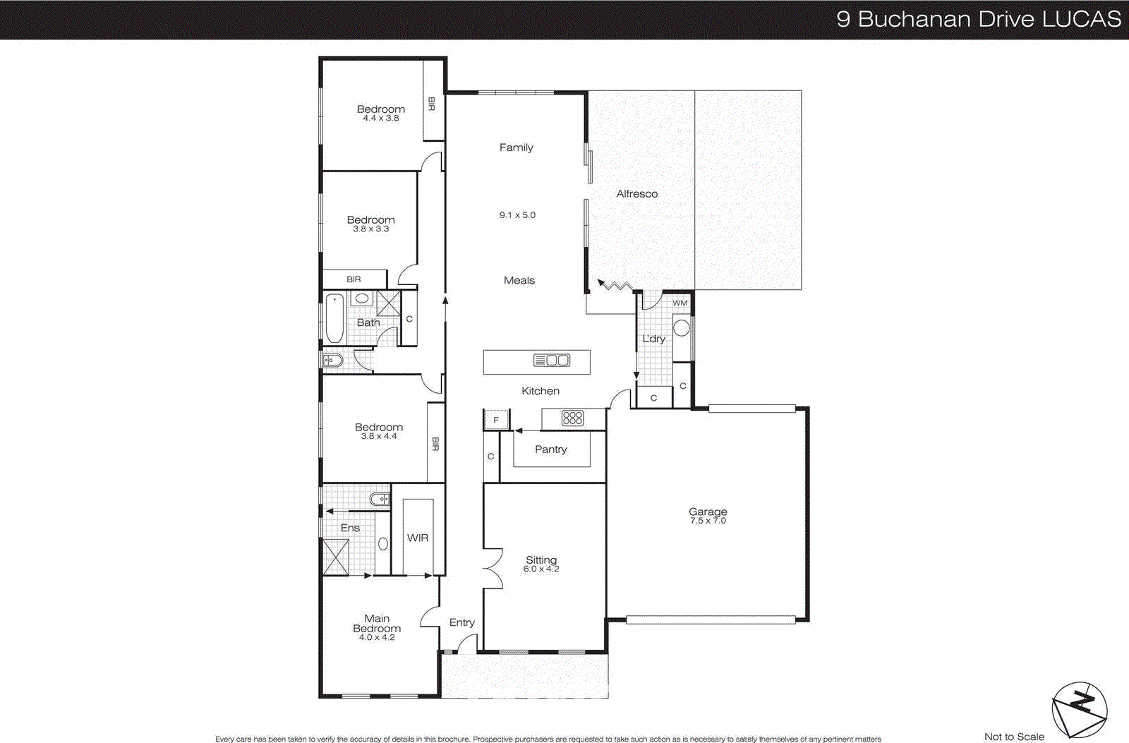9 Buchanan Drive, Lucas VIC 3350 - Floorplan