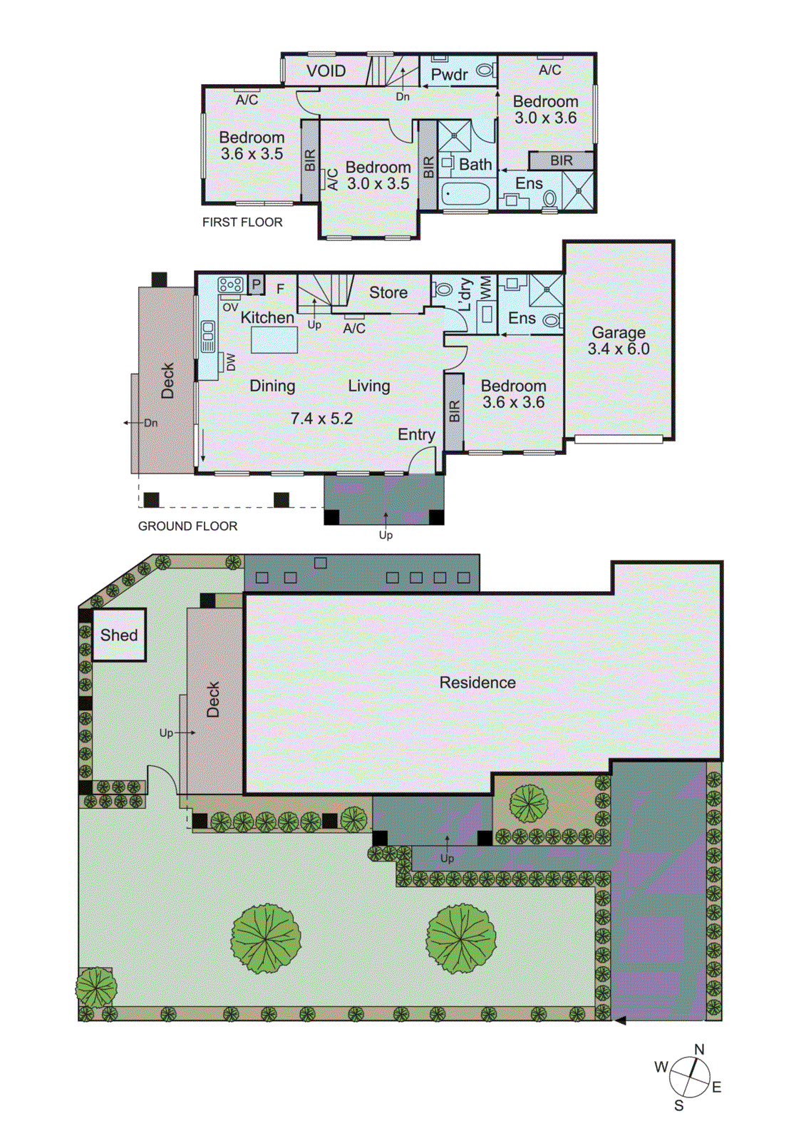 9 Burton Avenue, Clayton VIC 3168 - Floorplan
