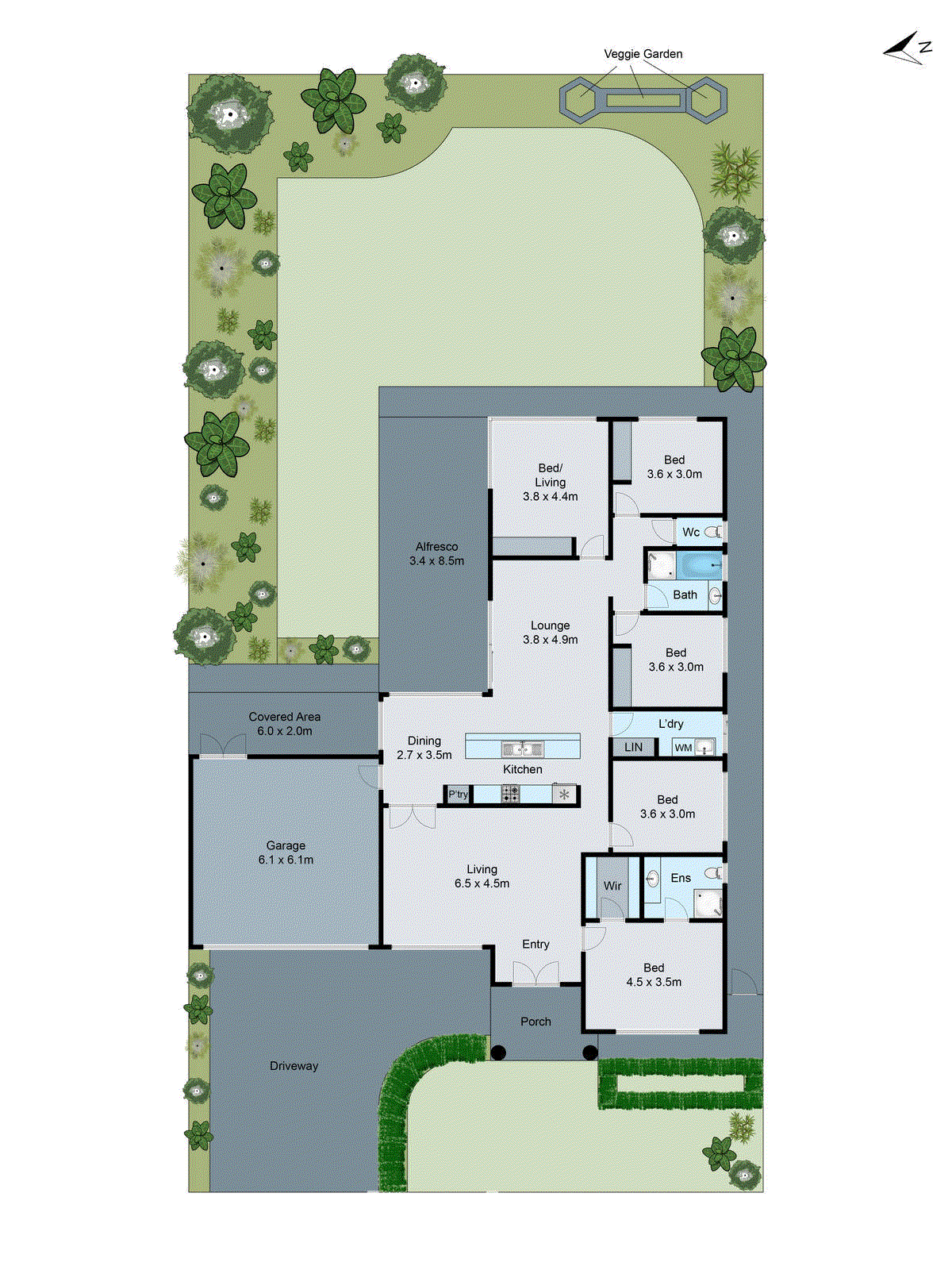 9 Cahill Court, Highton VIC 3216 - Floorplan