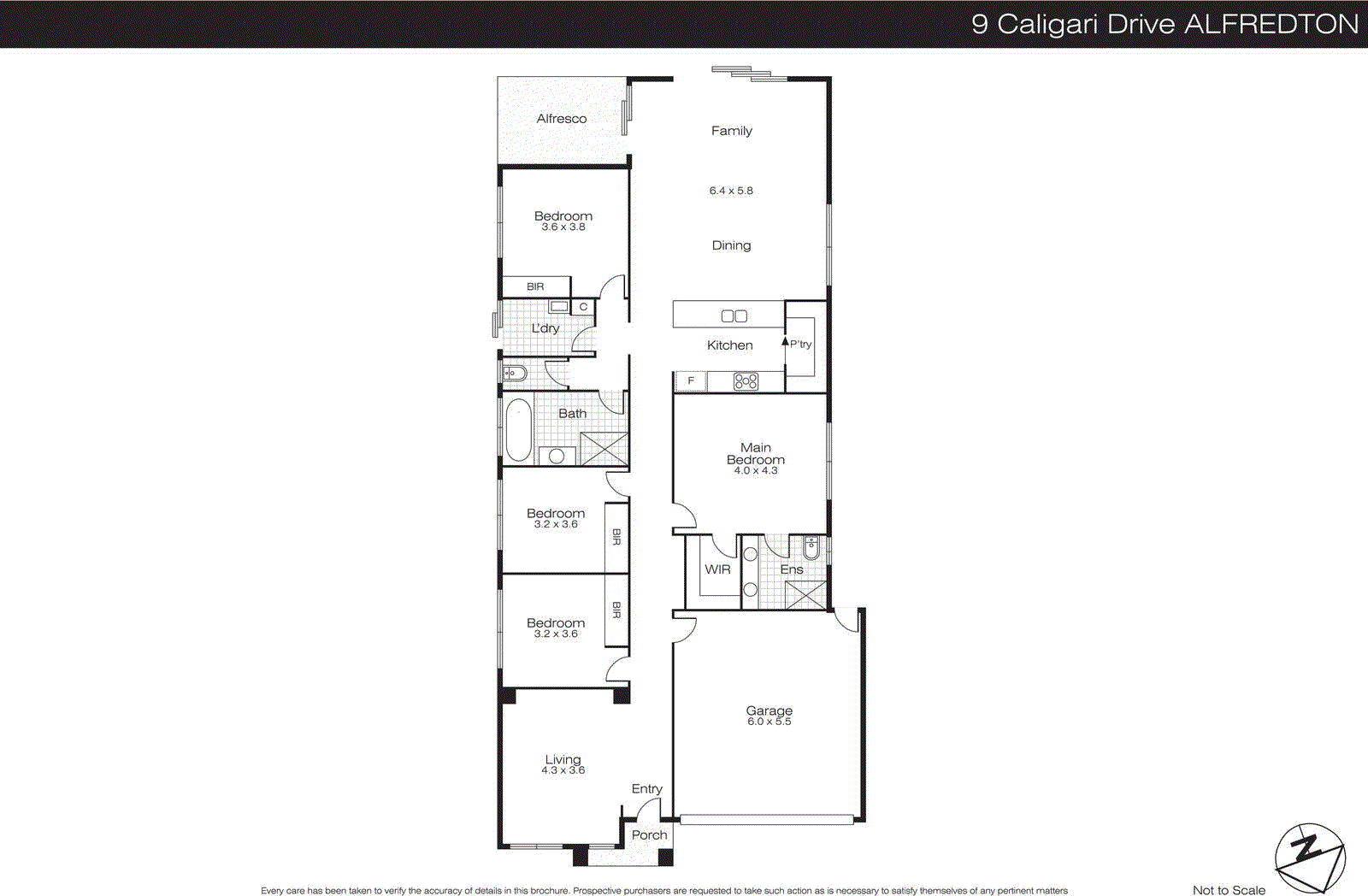 9 Caligari Way, Alfredton VIC 3350 - Floorplan