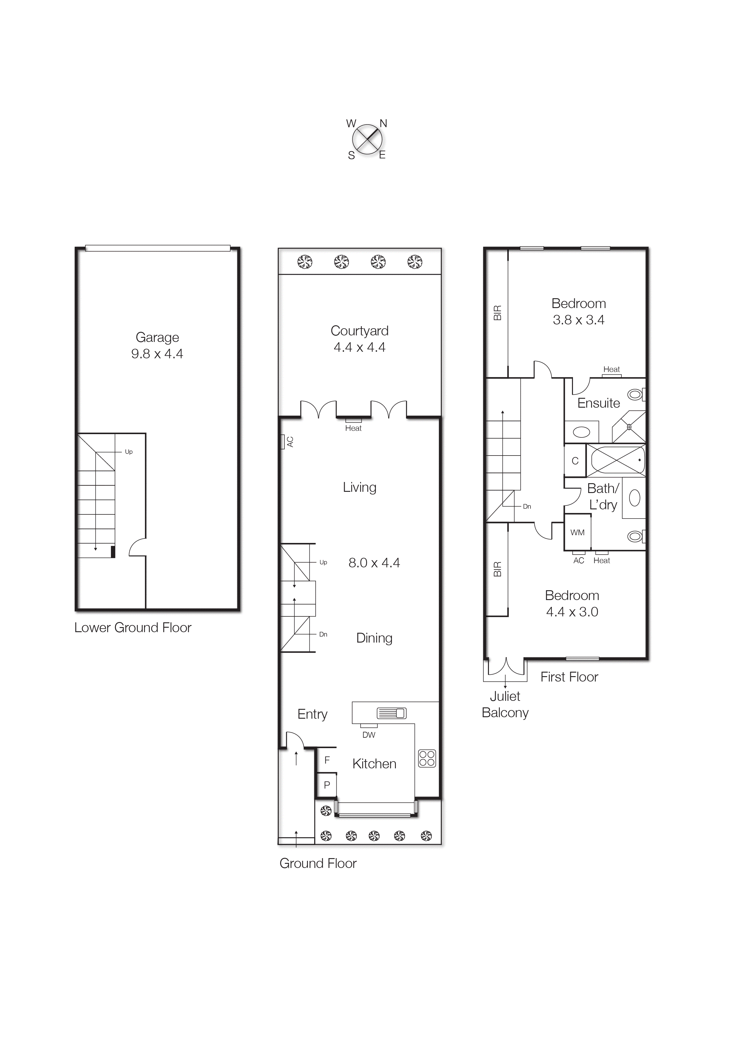 9 Capistrano Place, Port Melbourne VIC 3207 - Floorplan
