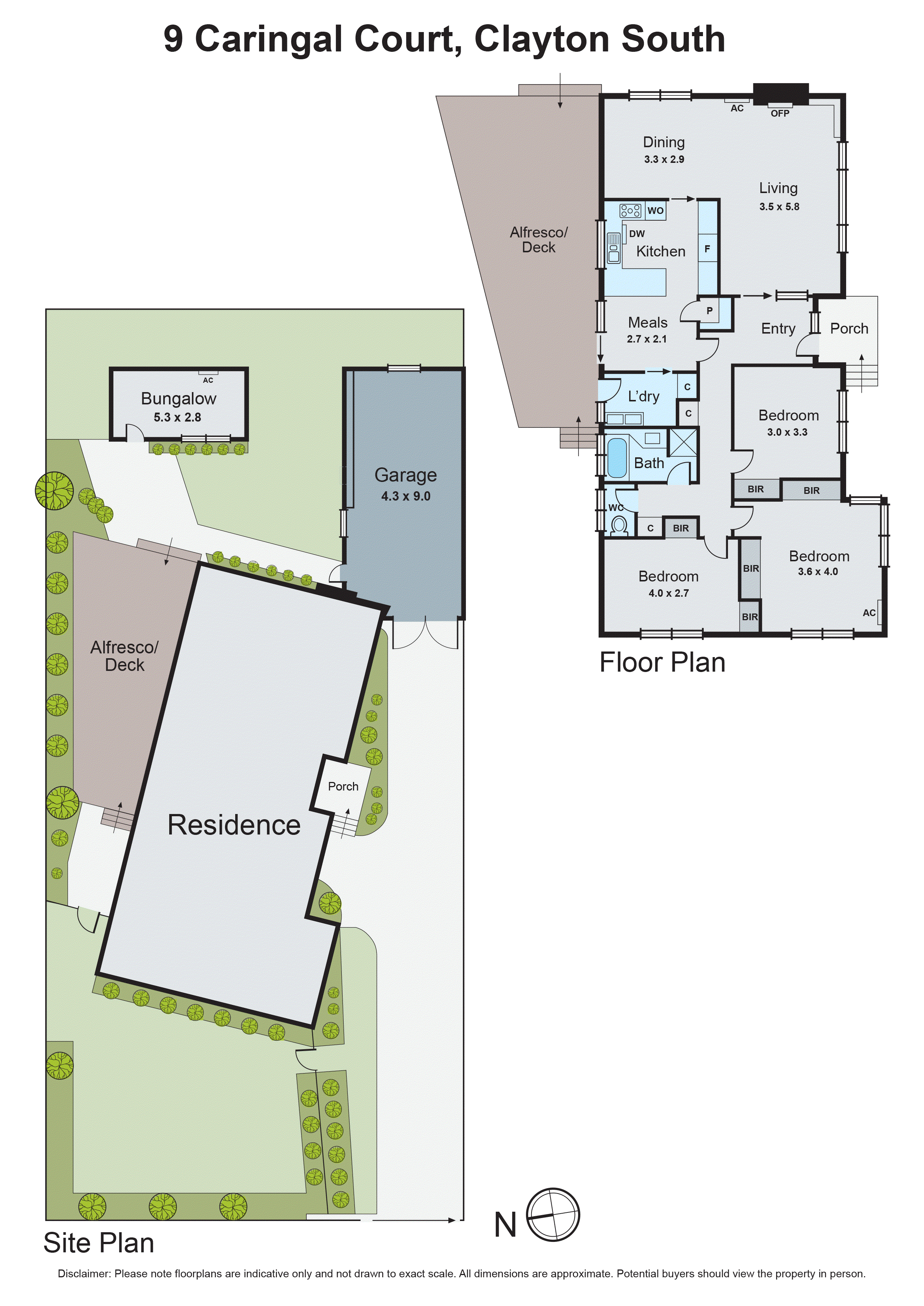 9 Caringal Court, Clayton South VIC 3169 - Floorplan