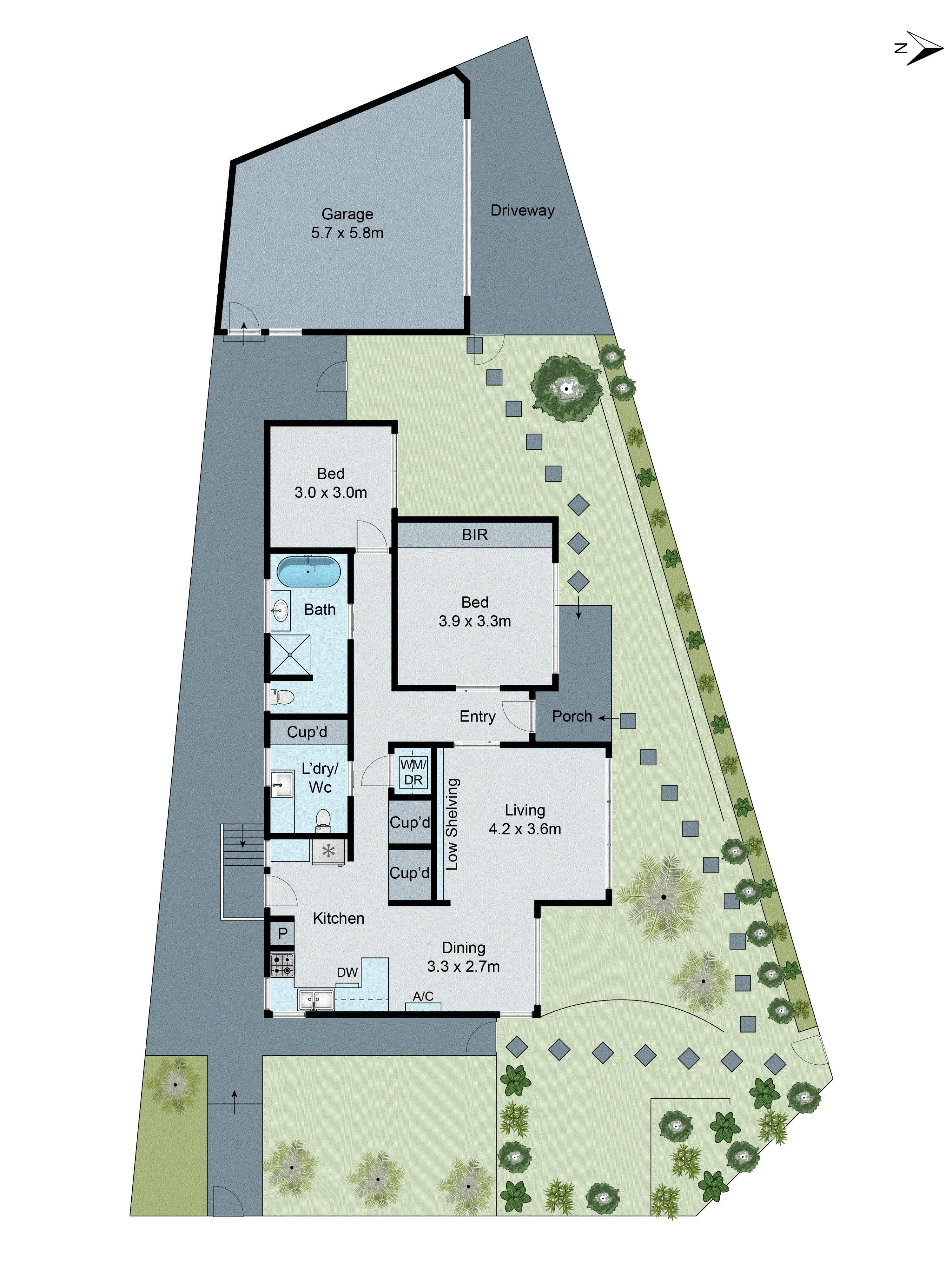 9 Central Avenue, Manifold Heights VIC 3218 - Floorplan