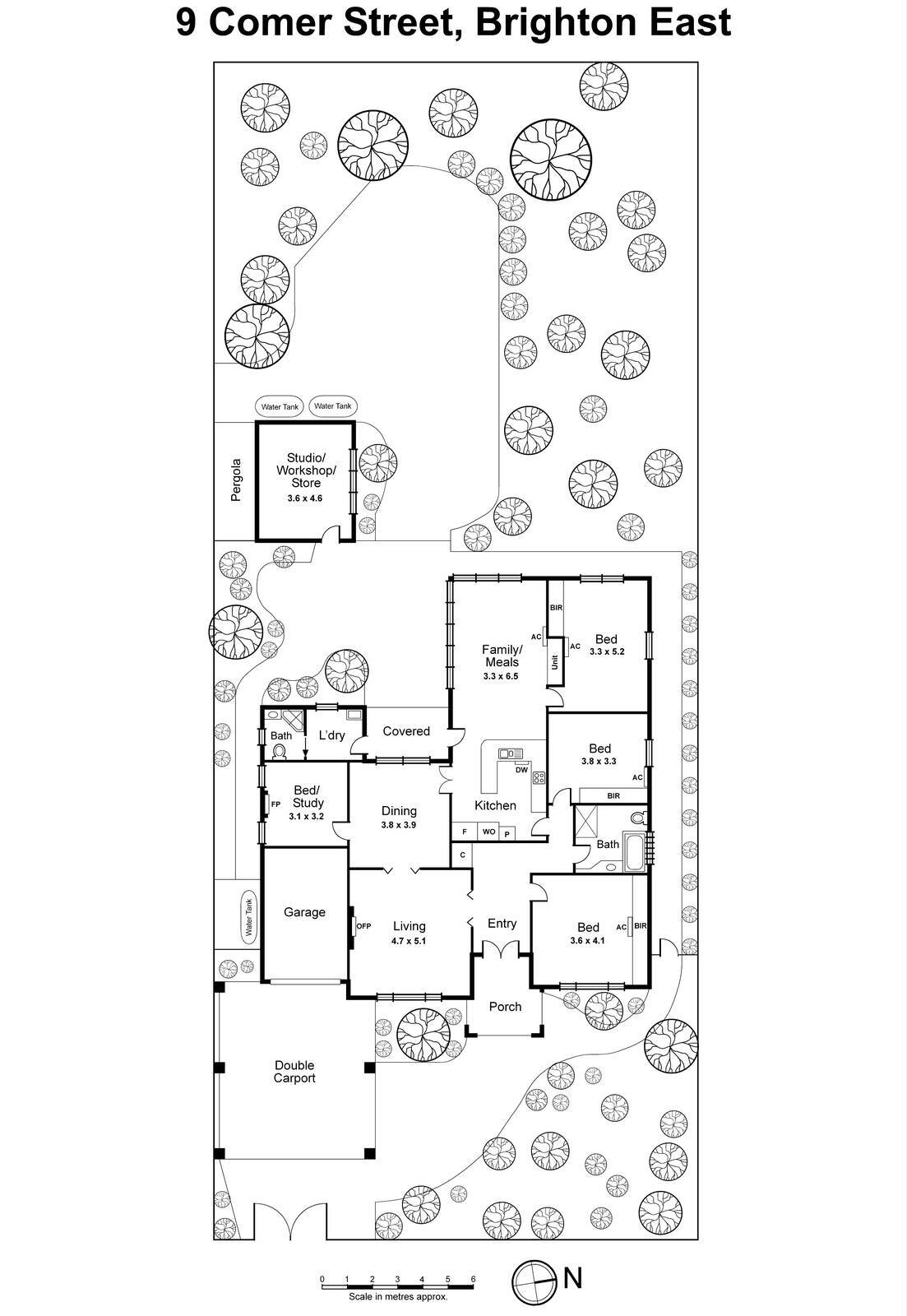 9 Comer Street, Brighton East VIC 3187 - Floorplan