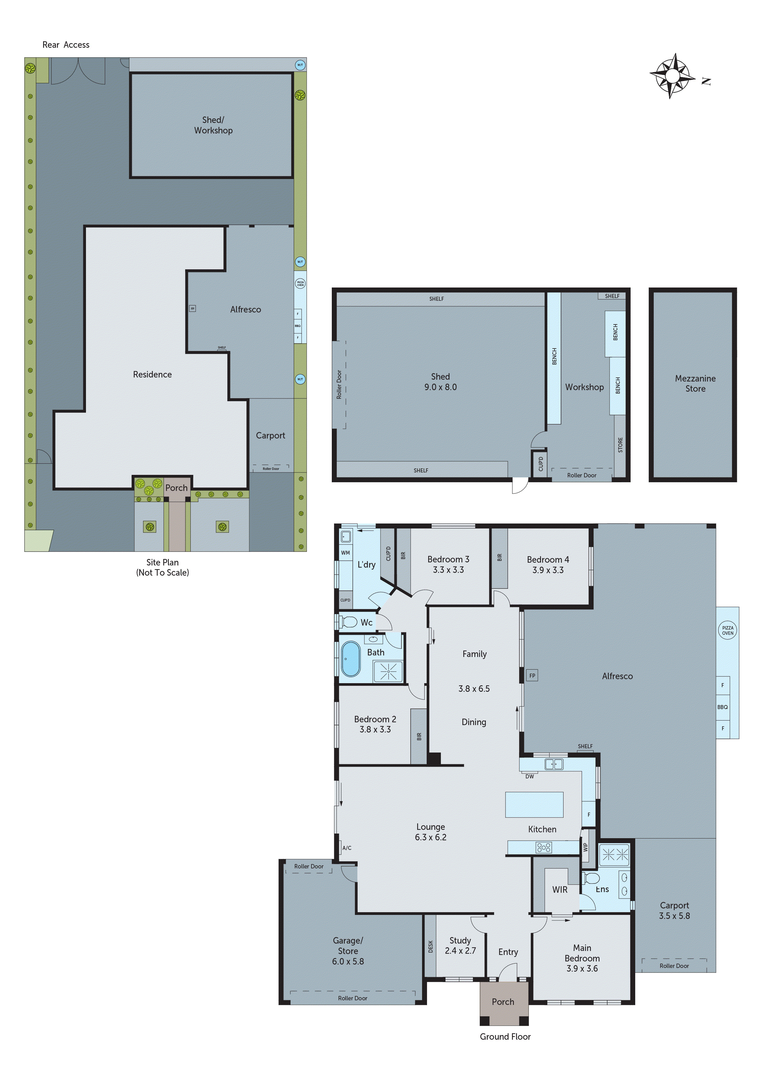 9 Conway Court, Highton VIC 3216 - Floorplan
