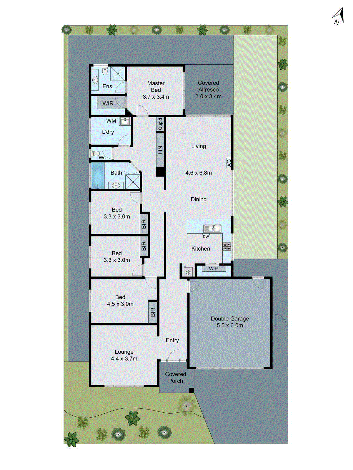 9 Cortona Place, Waurn Ponds VIC 3216 - Floorplan
