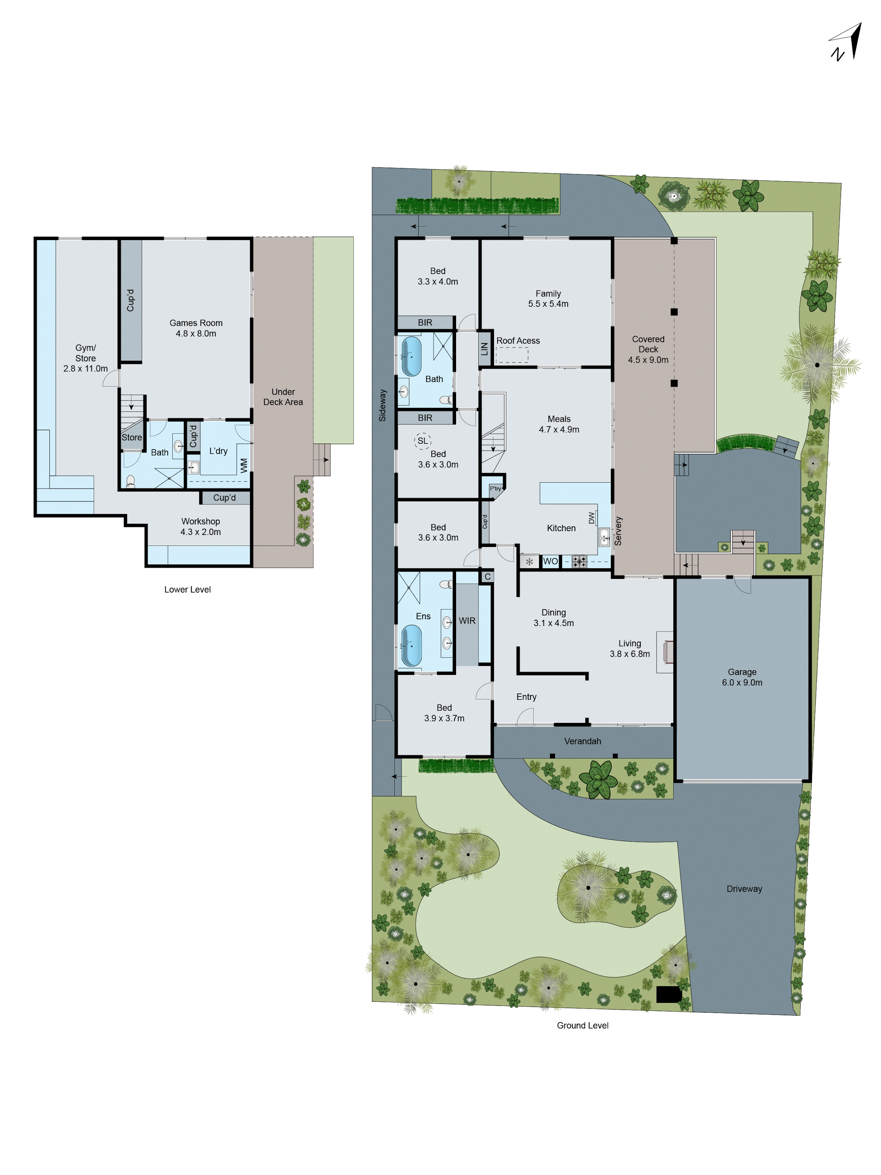 9 Craig Hill Drive, Wheelers Hill VIC 3150 - Floorplan