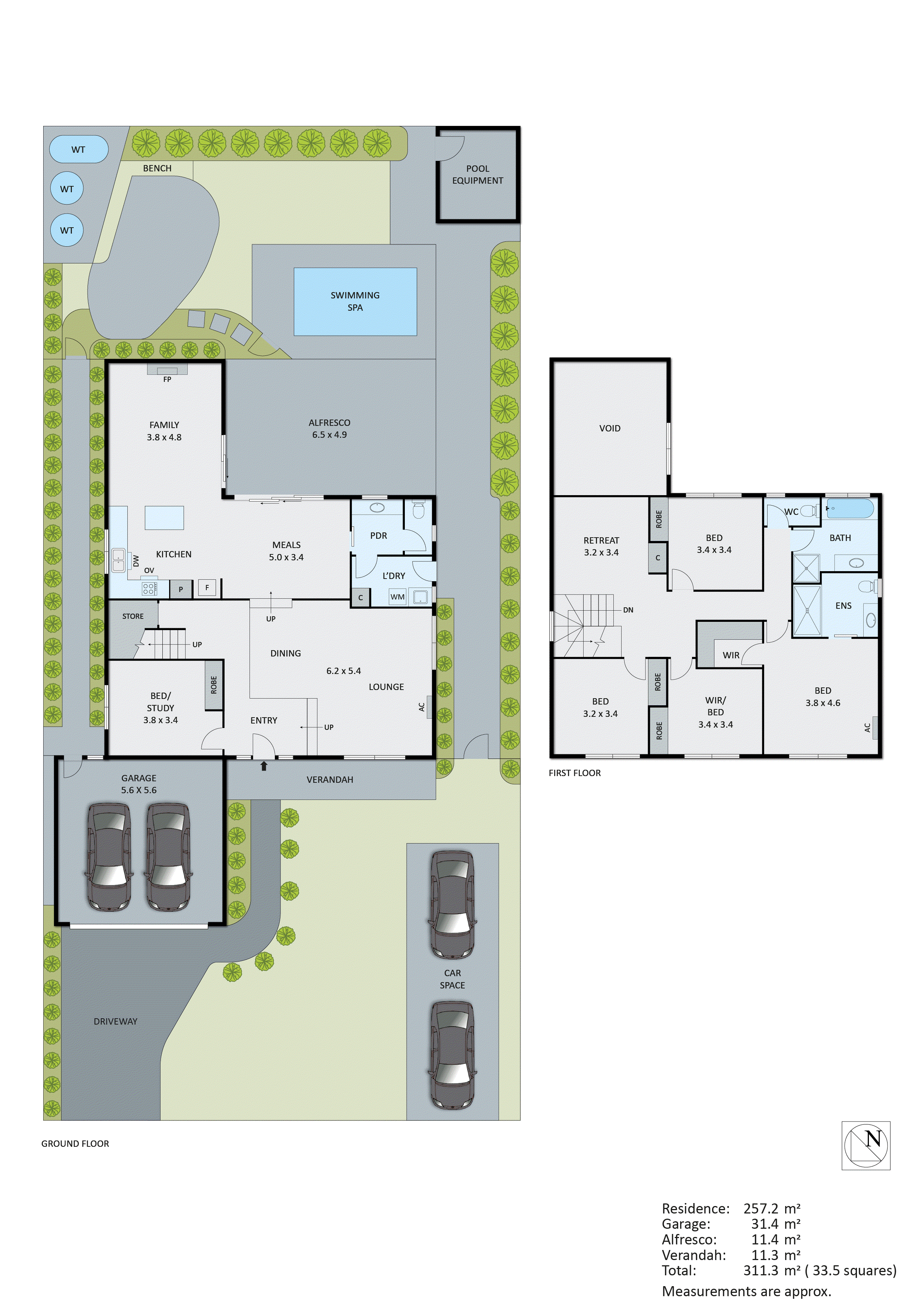 9 Cunningham Close, Aspendale Gardens VIC 3195 - Floorplan