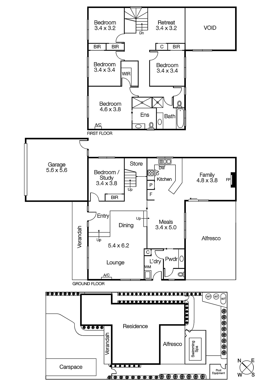 9 Cunningham Close, Aspendale Gardens VIC 3195 - Floorplan
