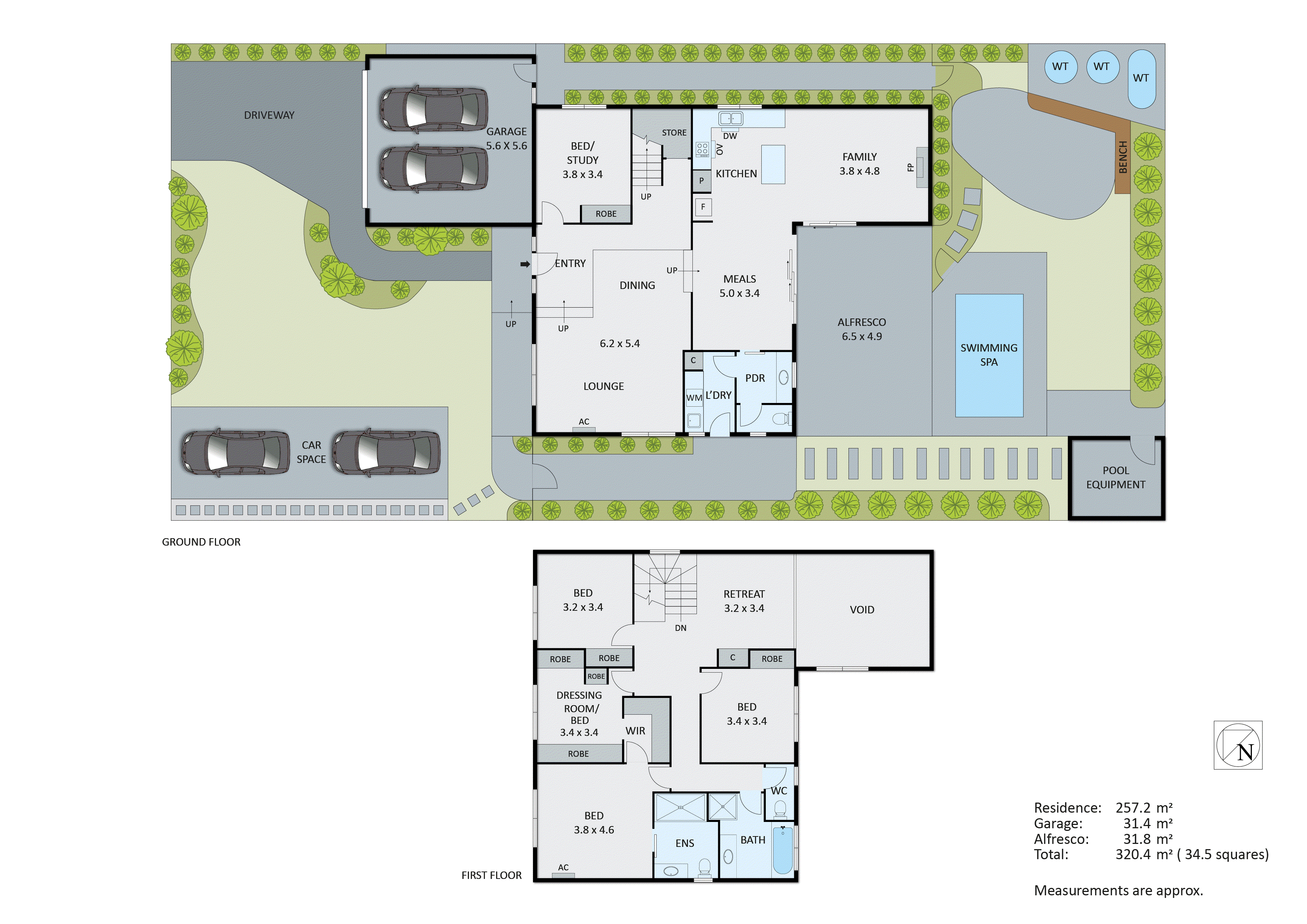 9 Cunningham Close, Aspendale Gardens VIC 3195 - Floorplan