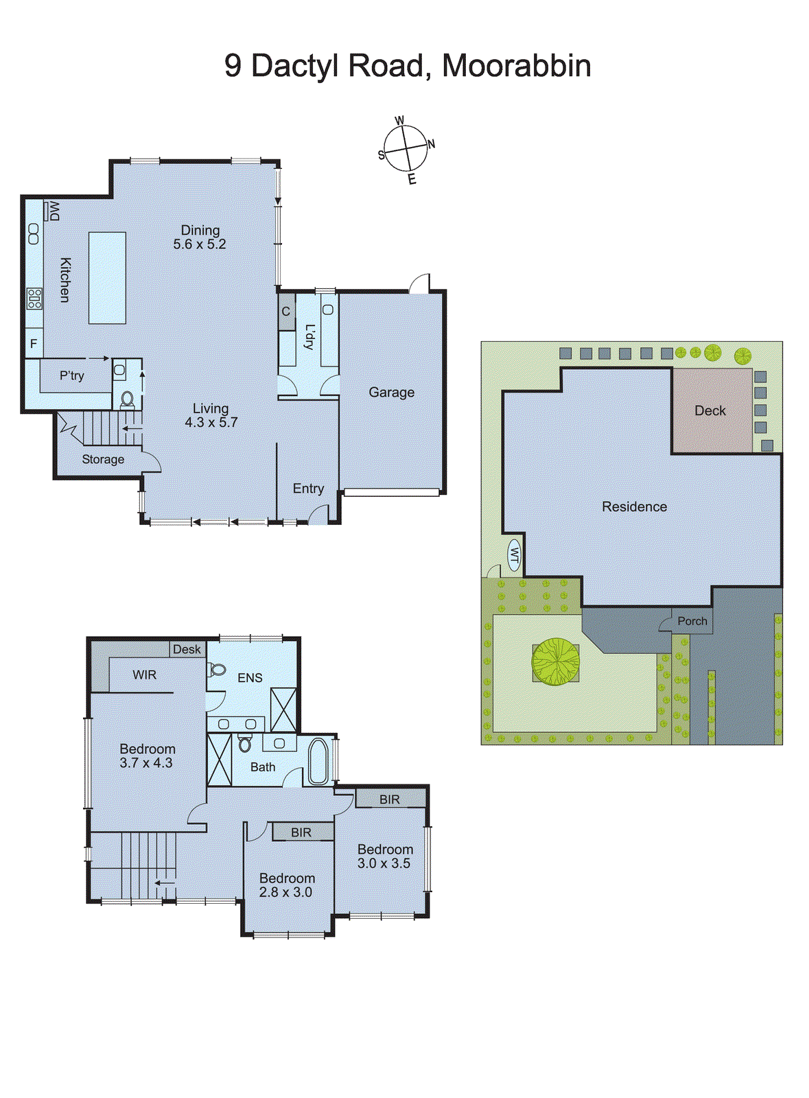 9 Dactyl Road, Moorabbin VIC 3189 - Floorplan