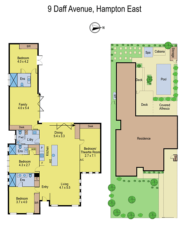 9 Daff Avenue, Hampton East VIC 3188 - Floorplan