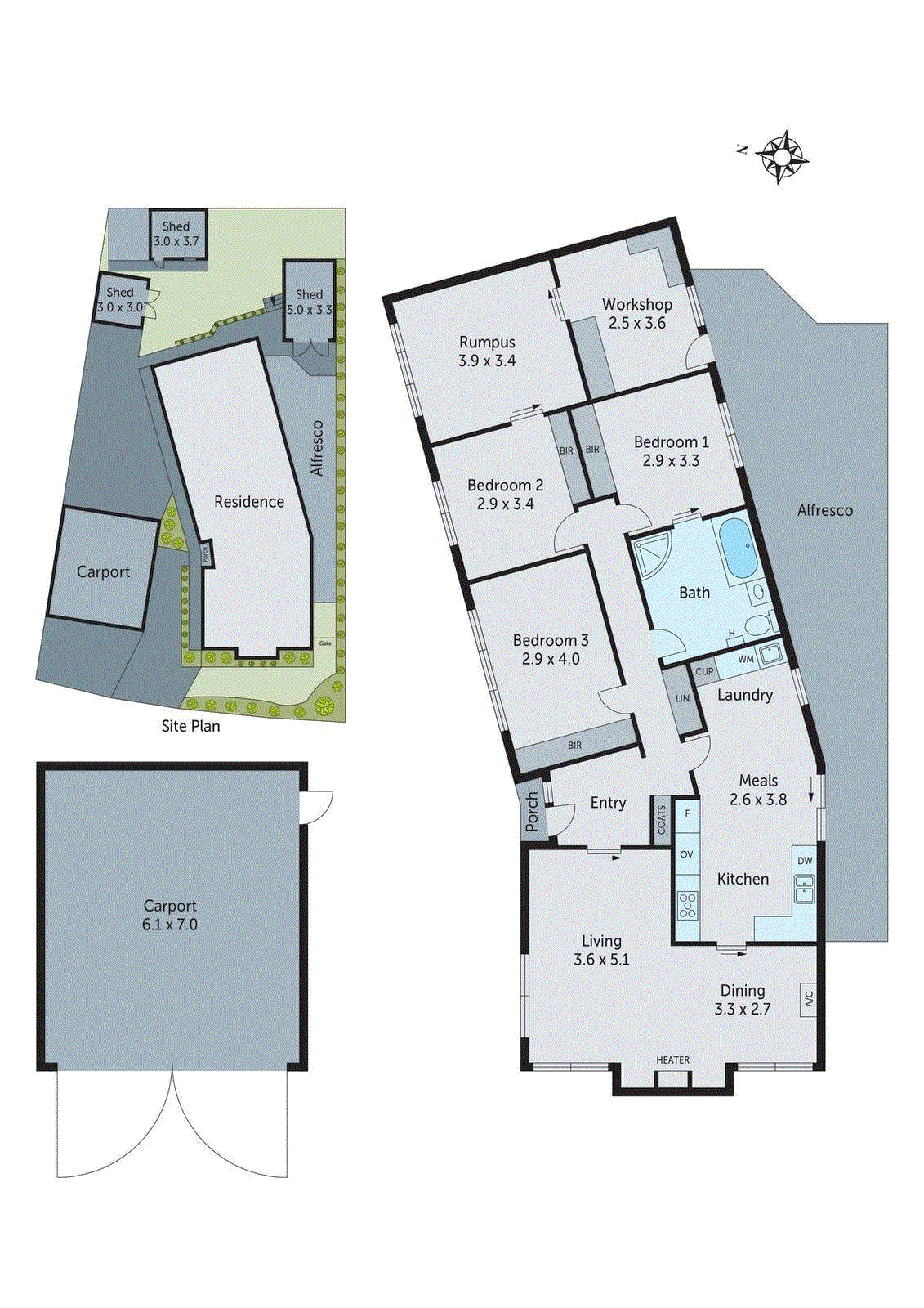 9 Darrambal Crescent, Leopold VIC 3224 - Floorplan