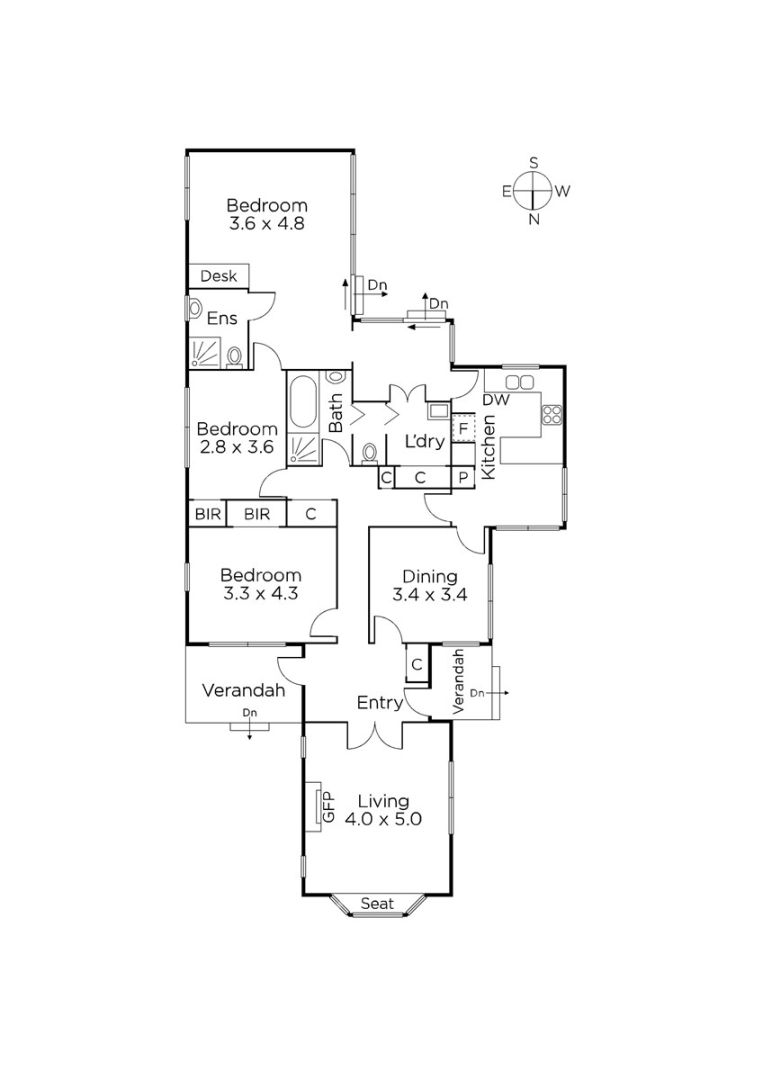 9 Dunoon  Court, BRIGHTON EAST VIC 3187 - Floorplan