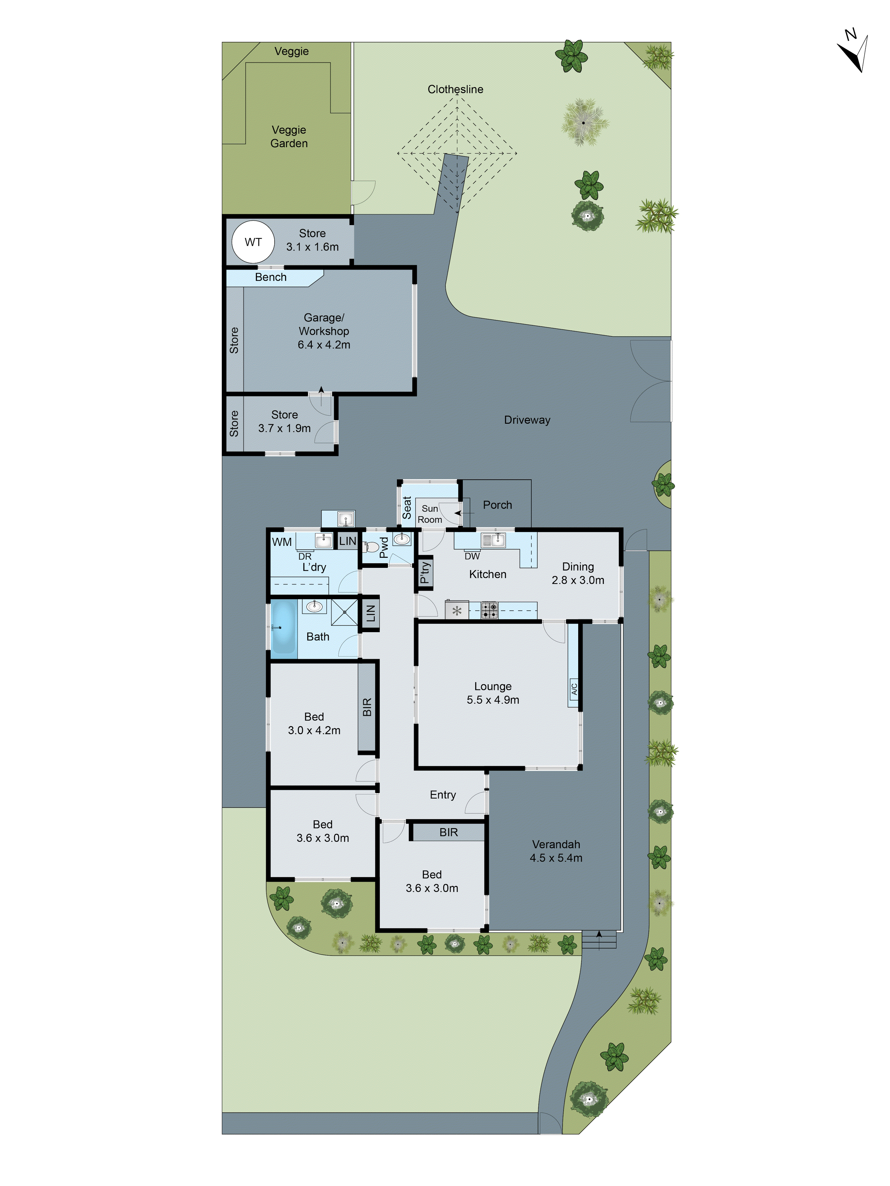 9 Elmore Street, Norlane VIC 3214 - Floorplan