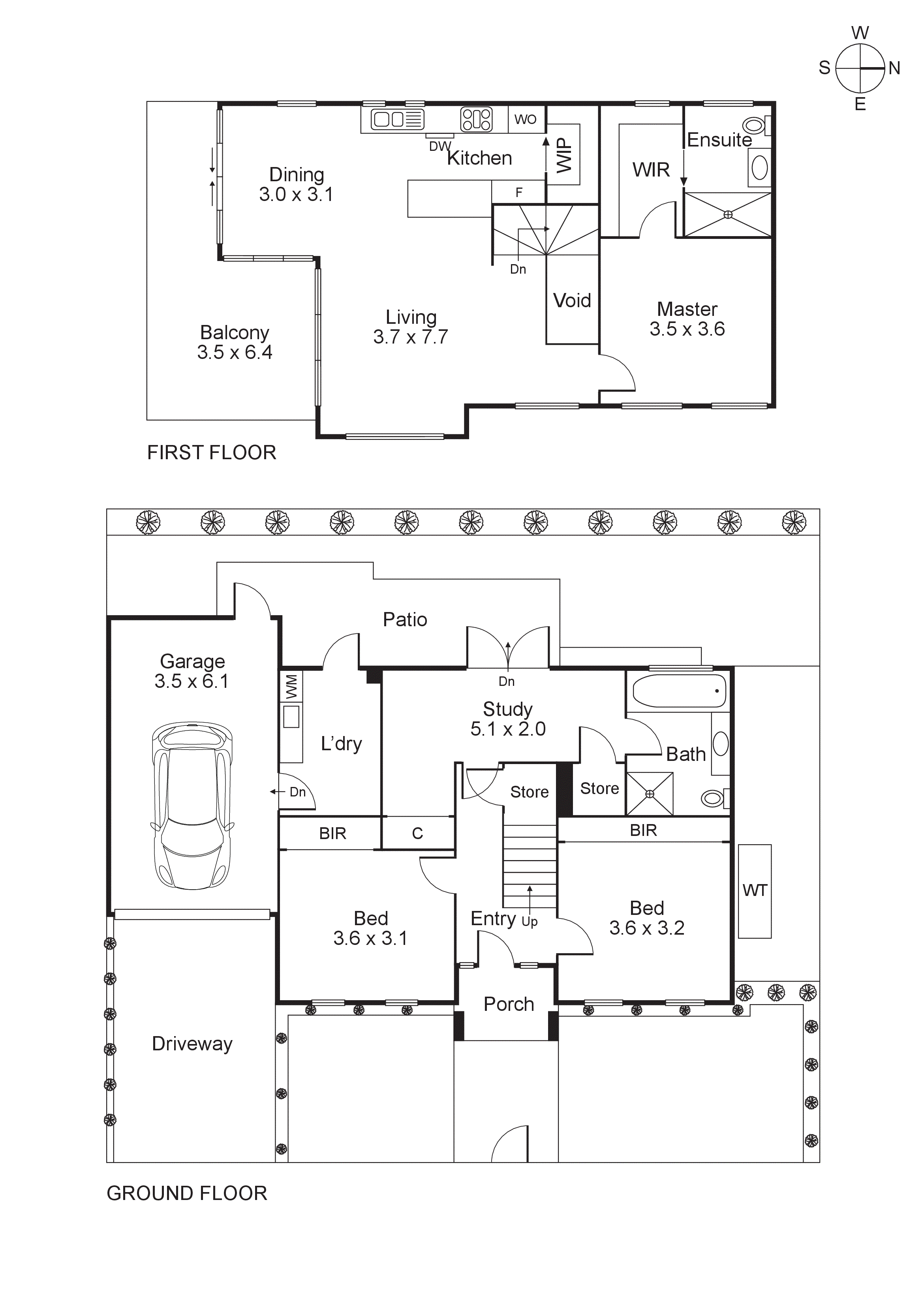 9 Exon Street, Hampton VIC 3188 - Floorplan