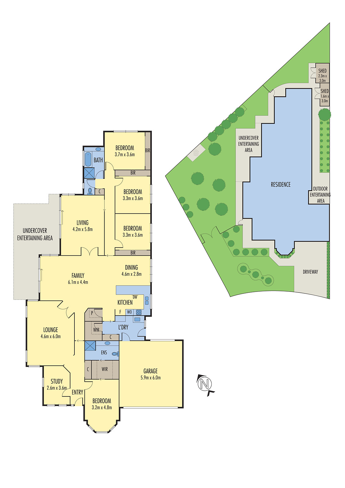 9 Finningley Court, Highton VIC 3216 - Floorplan