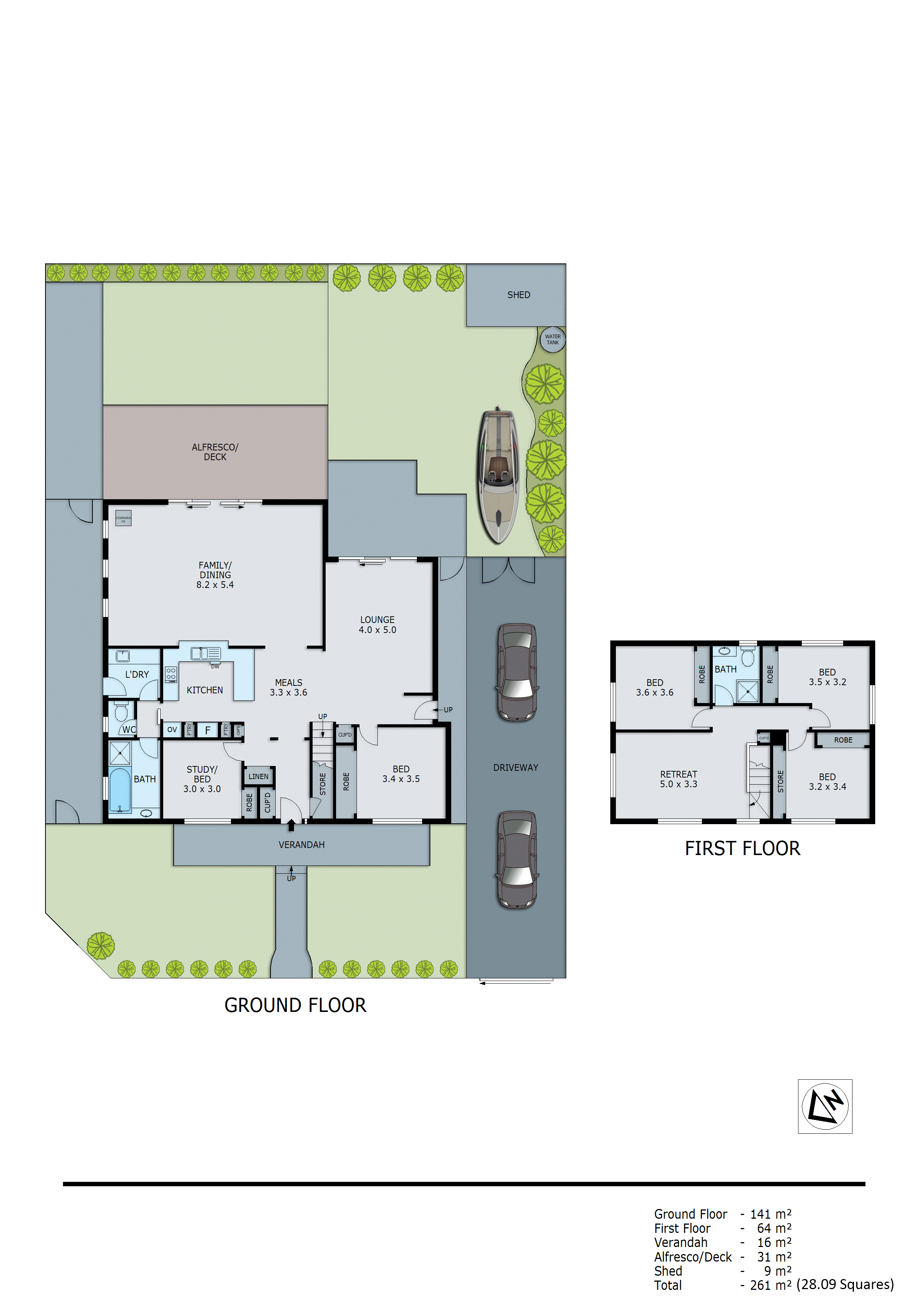 9 Forbes Drive, Aspendale Gardens VIC 3195 - Floorplan