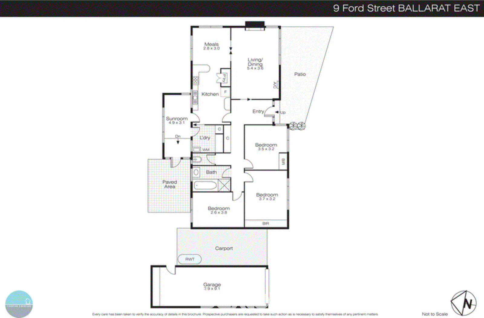 9 Ford Street, Ballarat East VIC 3350 - Floorplan