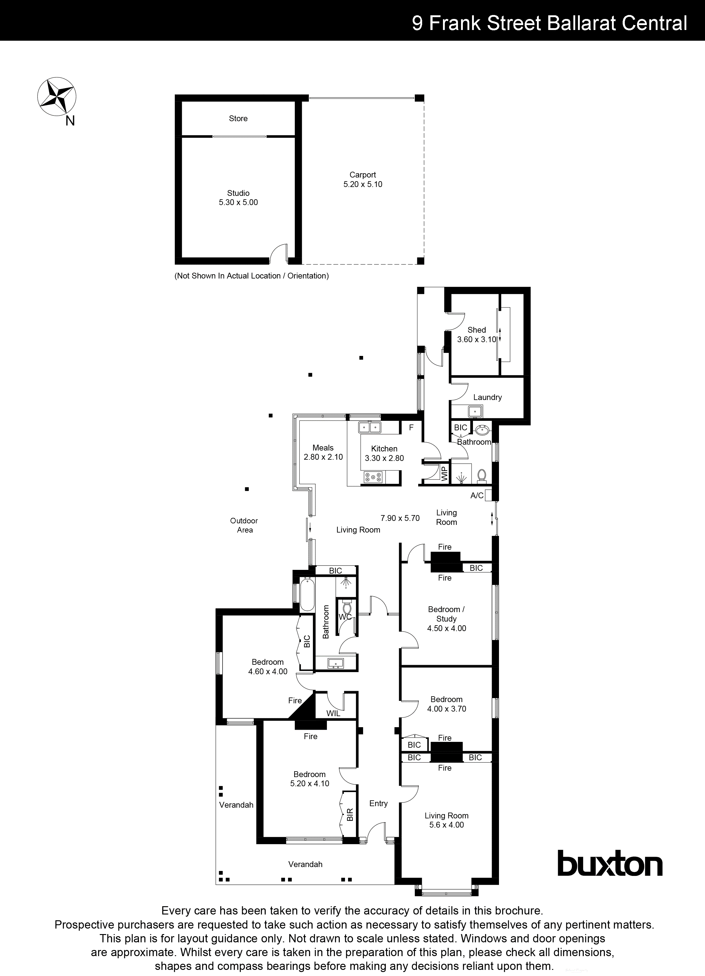 9 Frank Street, Ballarat Central VIC 3350 - Floorplan