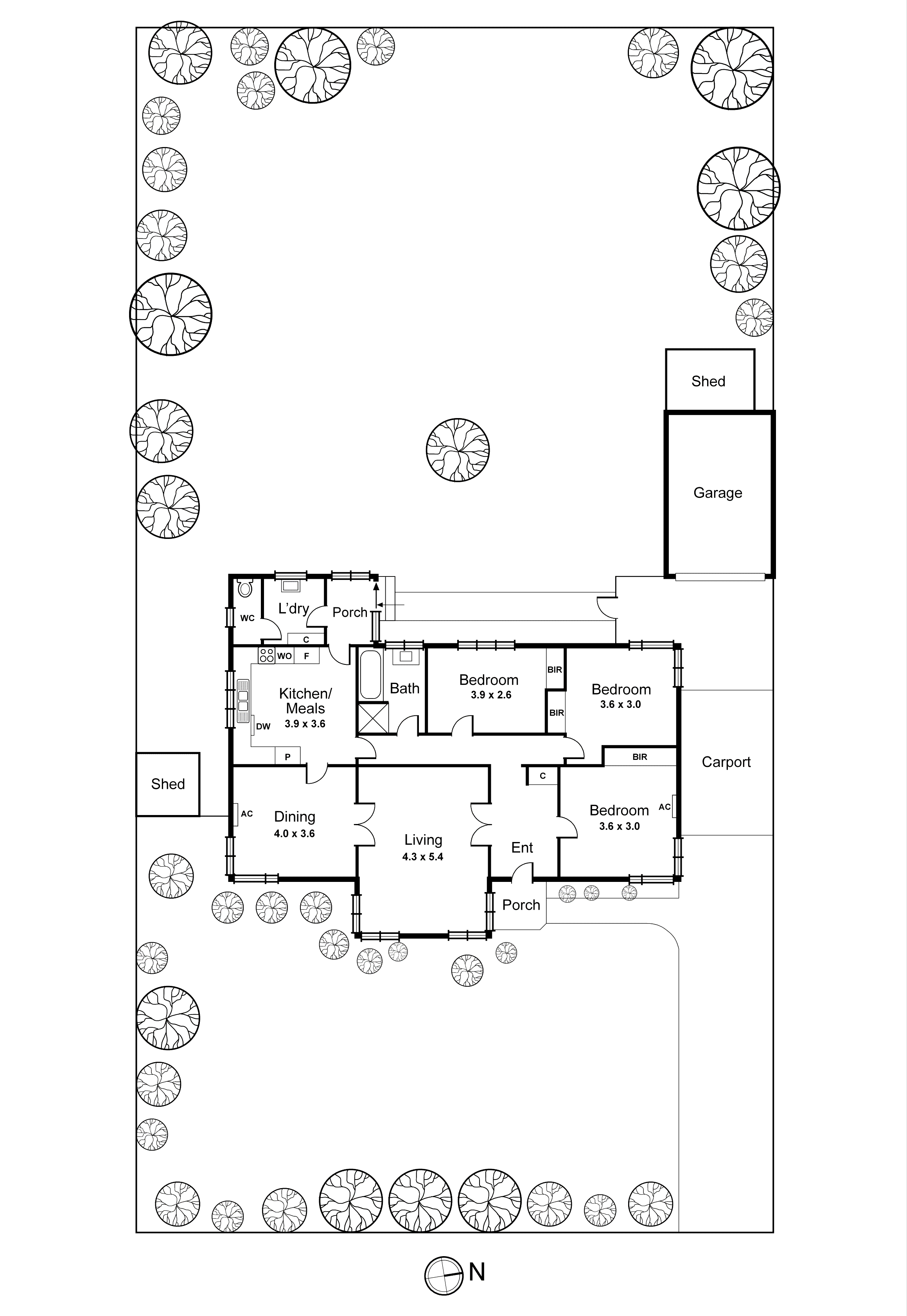 9 Gardeners Road, Bentleigh East VIC 3165 - Floorplan