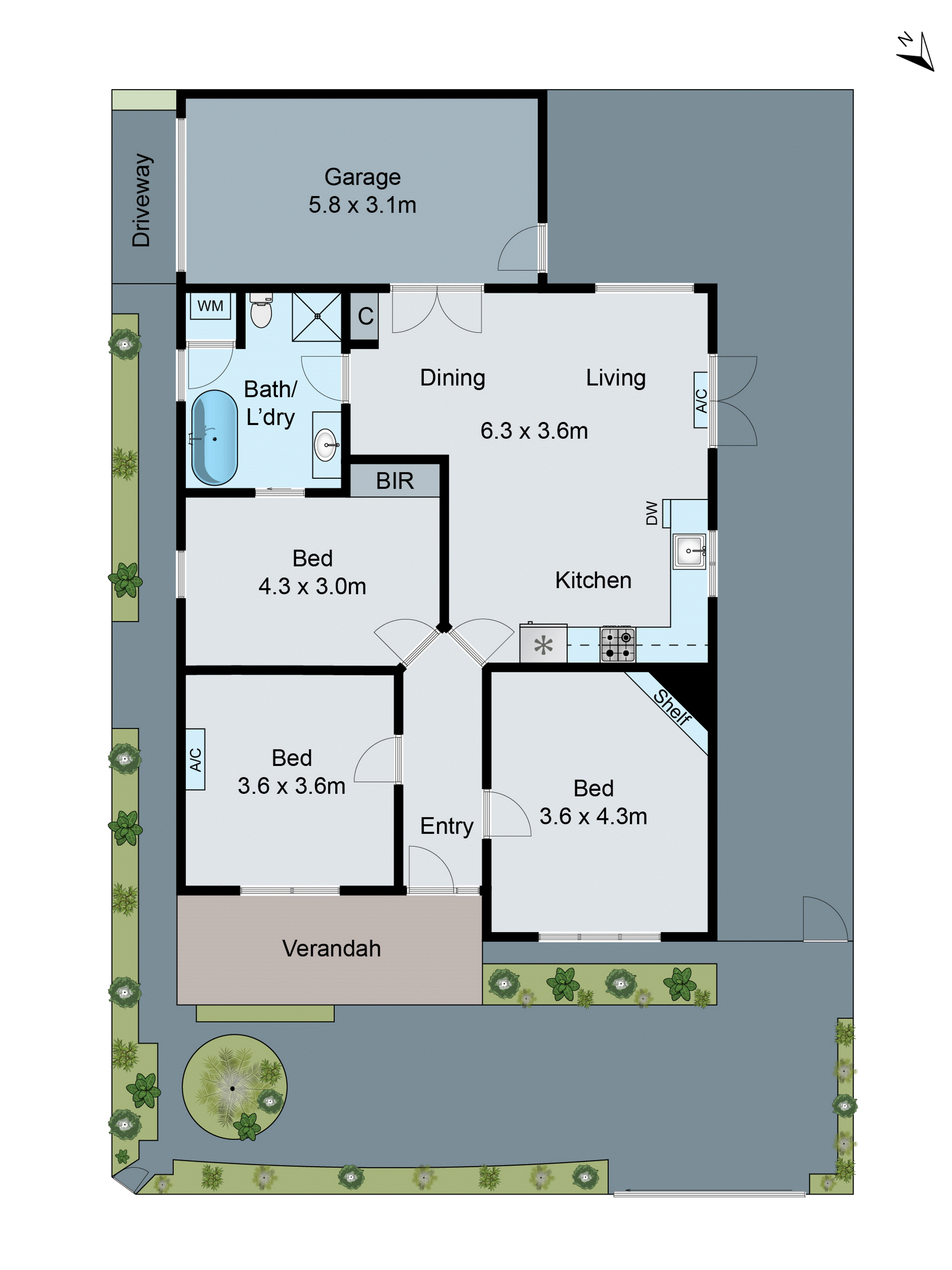 9 George Street, Geelong West VIC 3218 - Floorplan