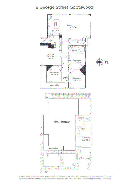 9 George Street, Spotswood VIC 3015 - Floorplan