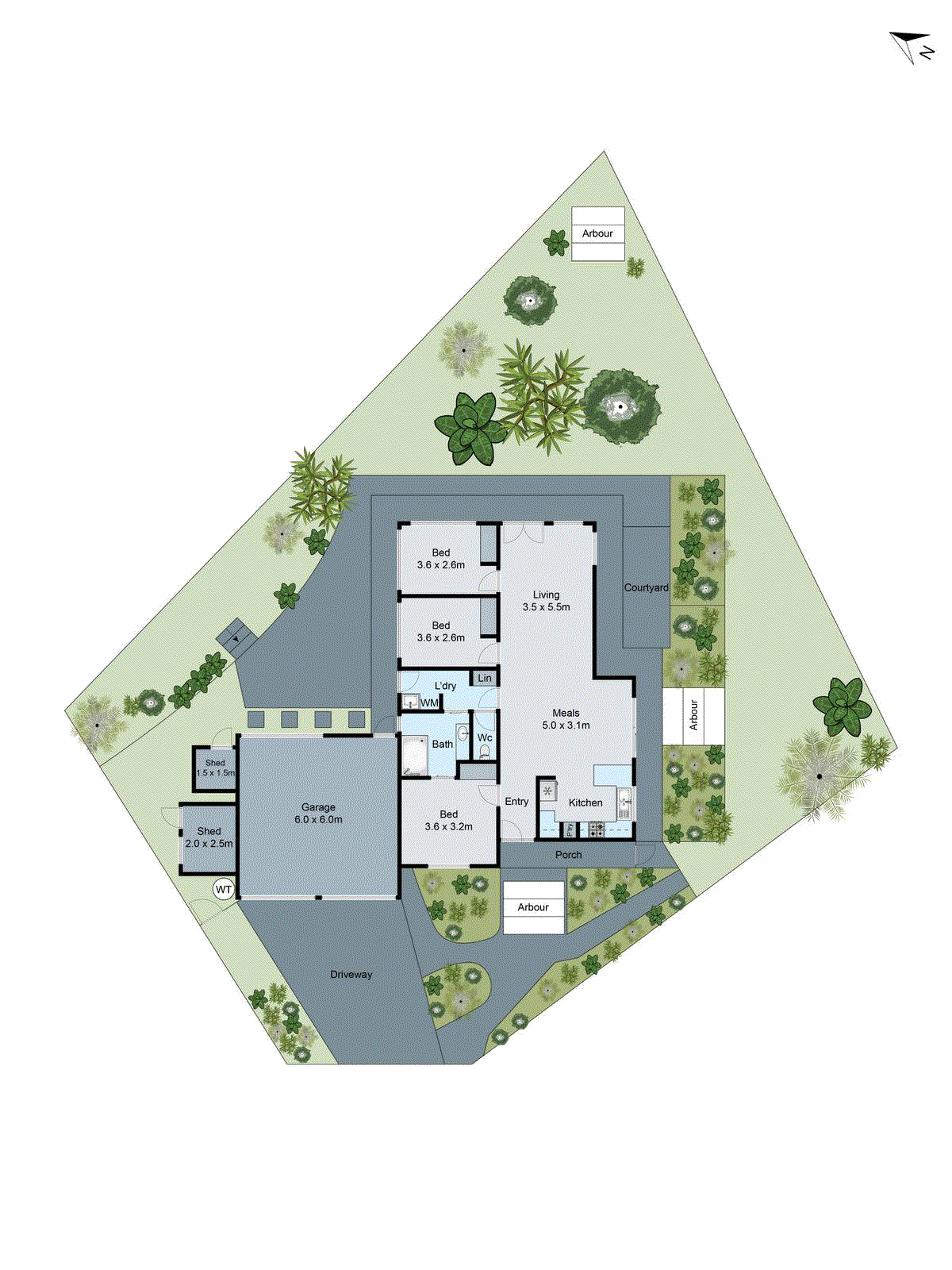 9 Glastonbury Close, Bannockburn VIC 3331 - Floorplan