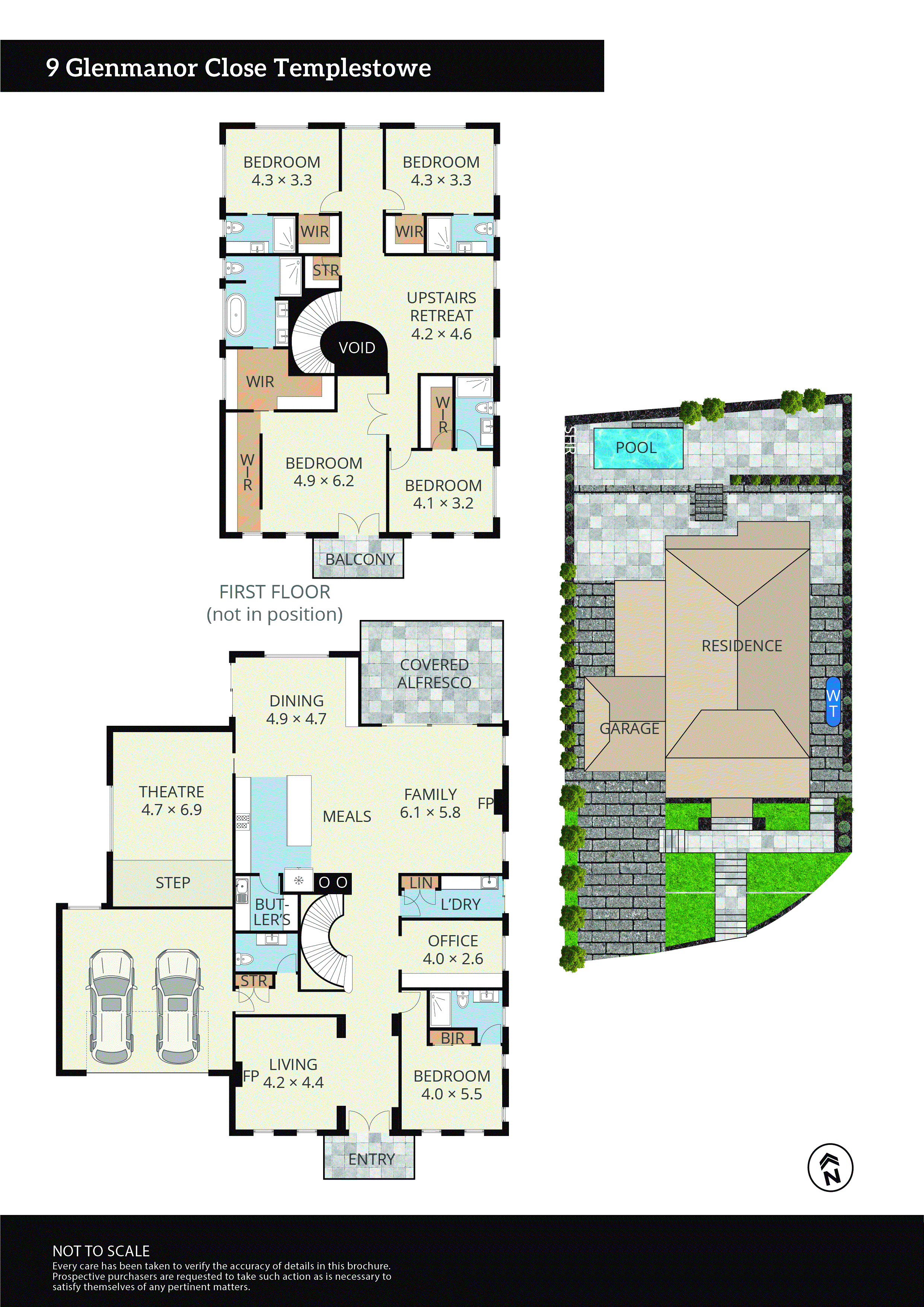 9 Glenmanor Close, Templestowe VIC 3106 - Floorplan