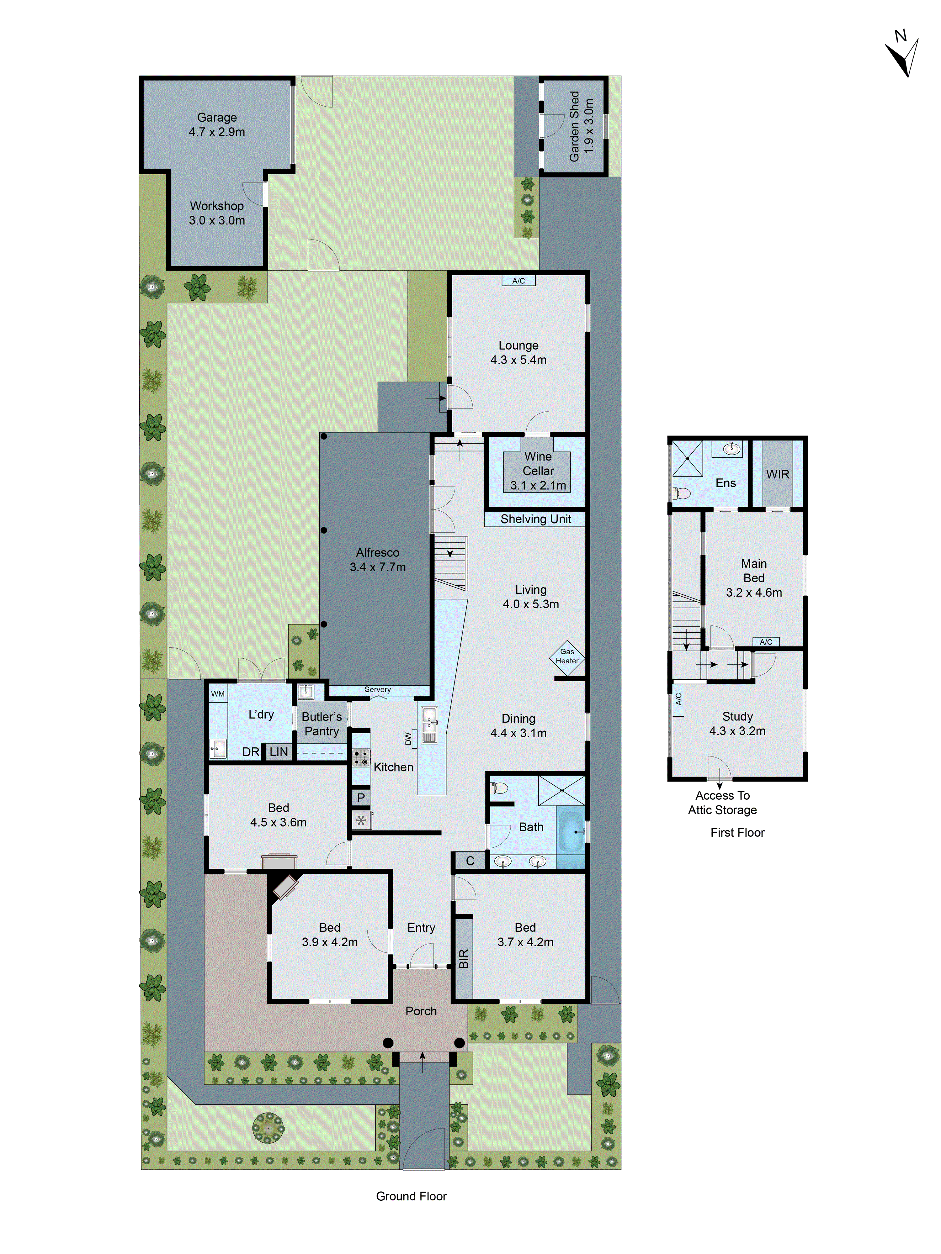 9 Grandview Grove, Drumcondra VIC 3215 - Floorplan