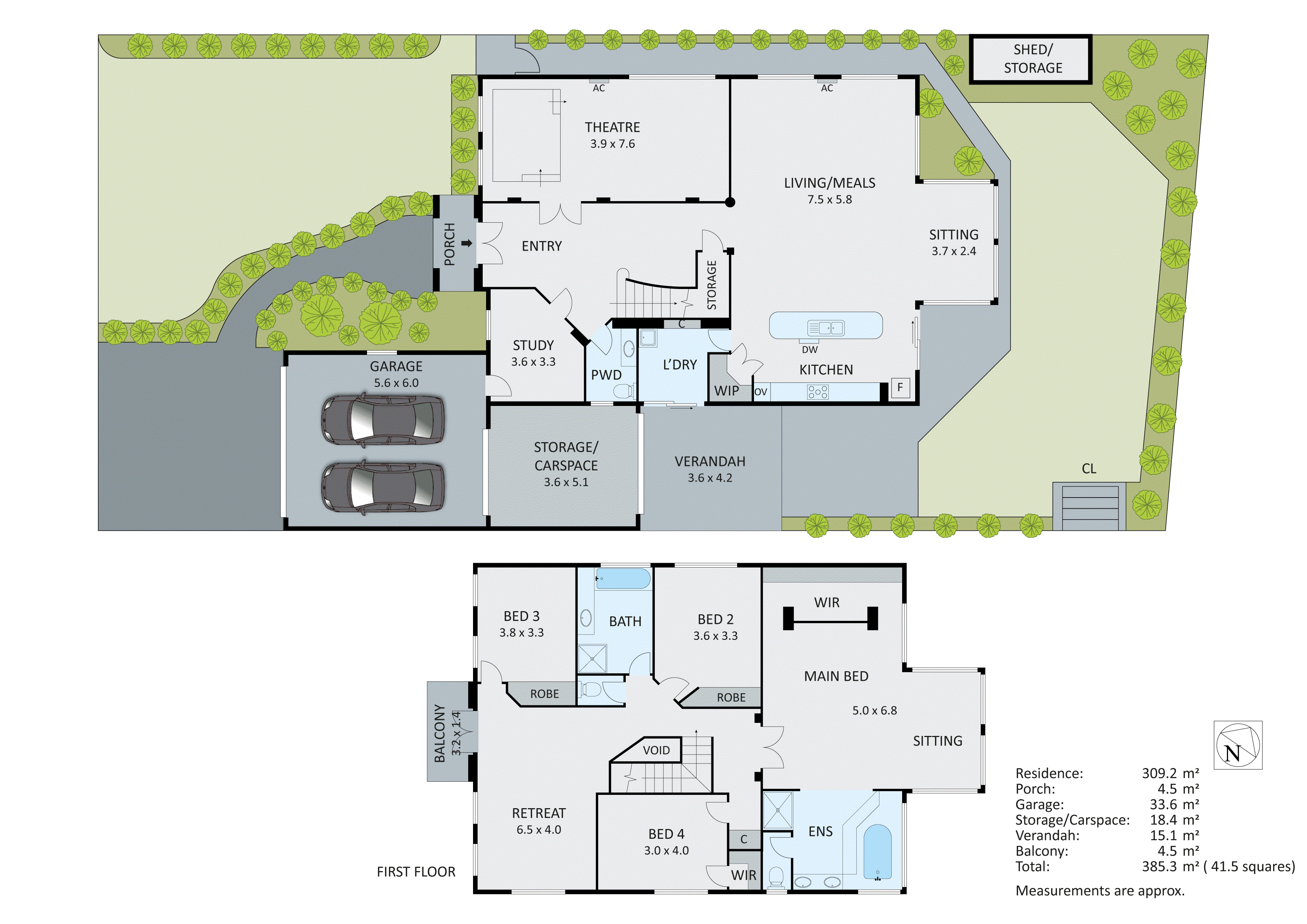 9 Hatteras Court, Patterson Lakes VIC 3197 - Floorplan