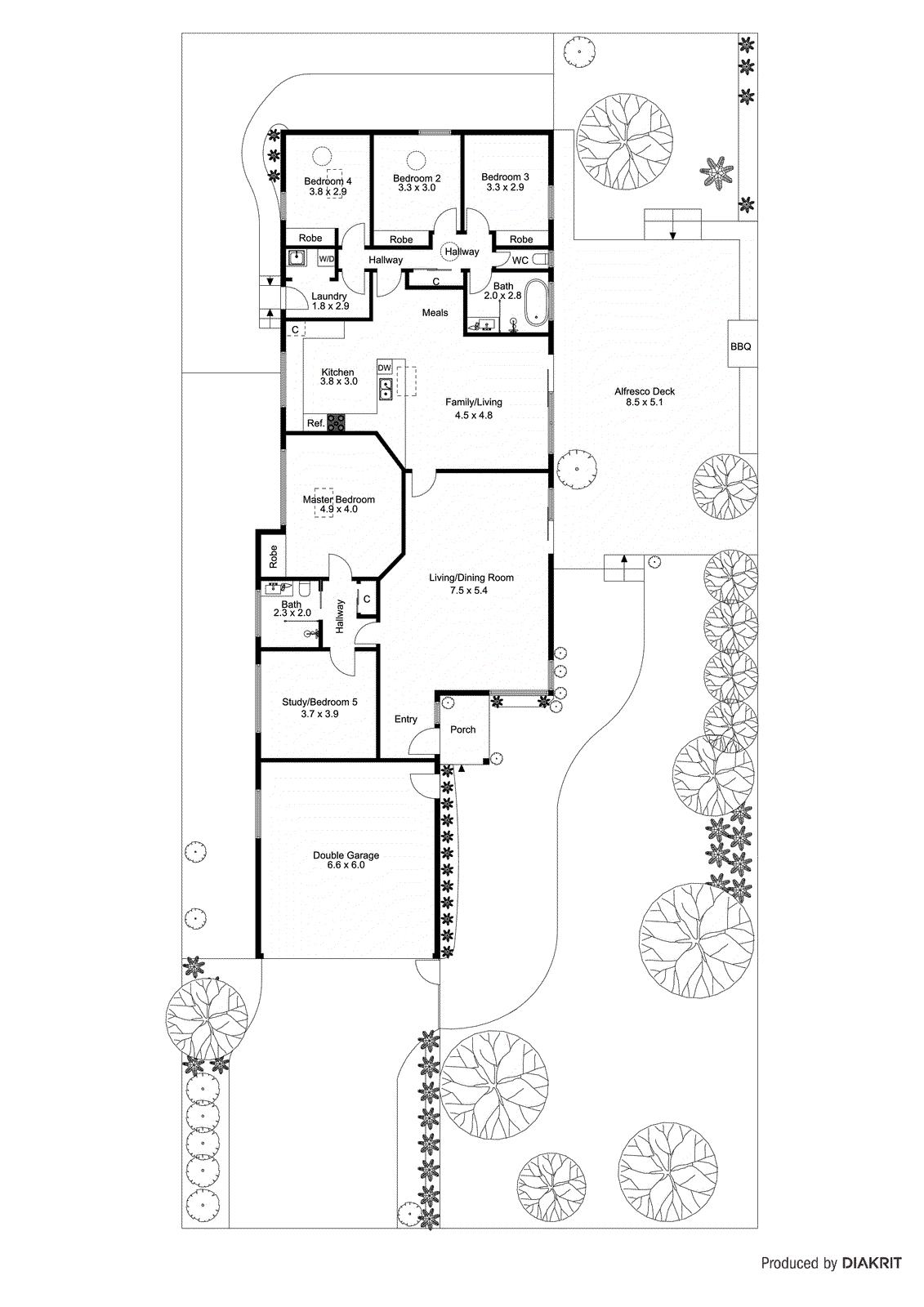 9 Haywood Street, Beaumaris VIC 3193 - Floorplan